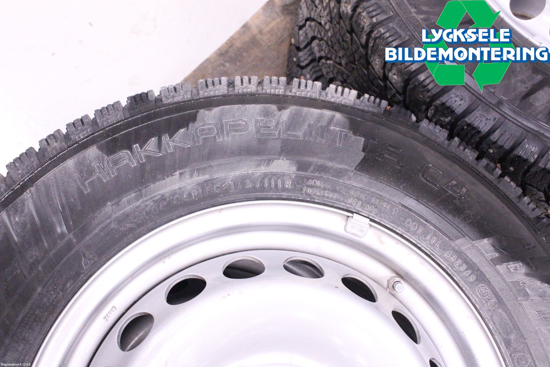 Volkswagen VW CRAFTER II / E-CRAFTER 17- Sommardäck Plåtfälg 4St