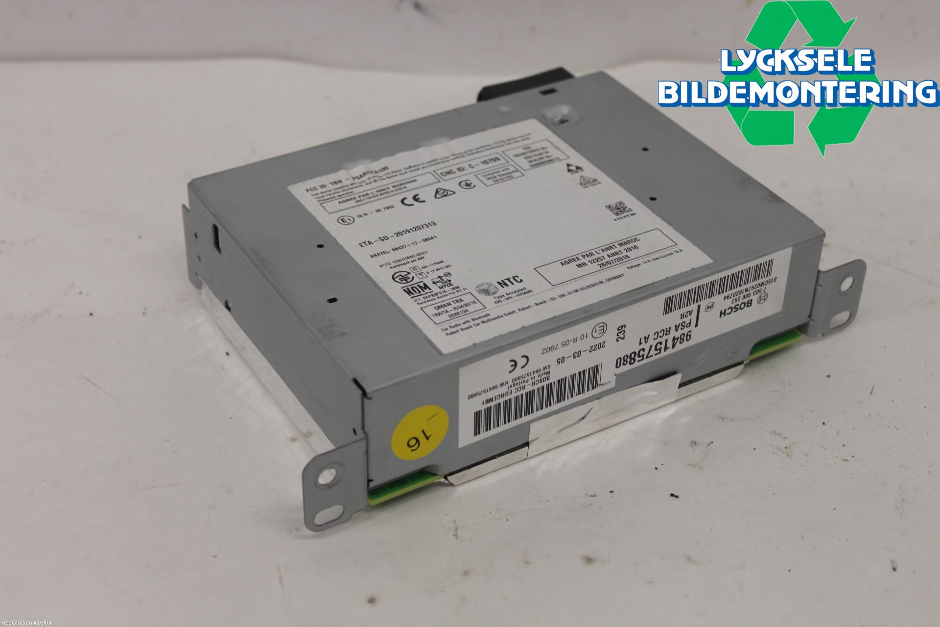 Citroen COTROEN C3 17-24 Radio