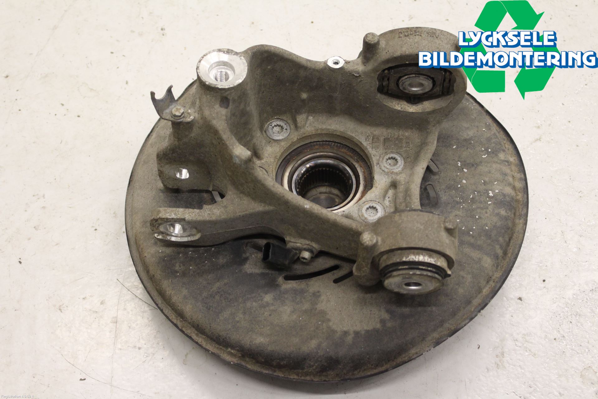 Audi A8/S8 4H 10-17 Hjullagerhus-Spindel Vä B