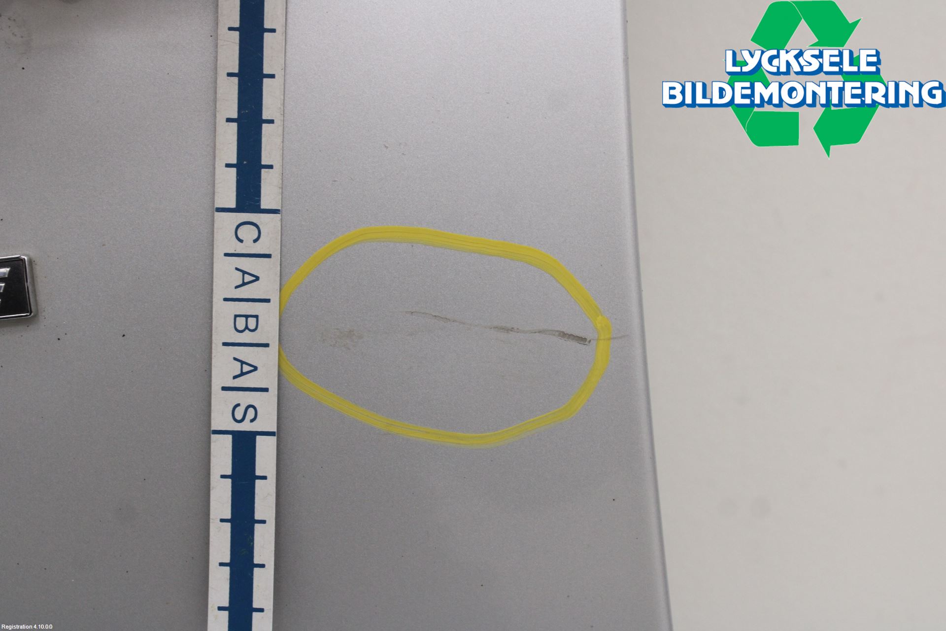 BMW 5 E60/61 Sed/Tou 02-10 Skärm Fram Vänster