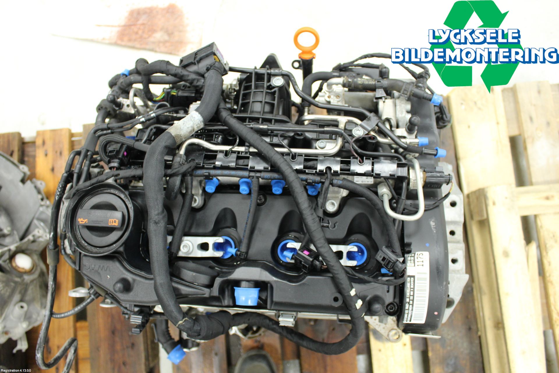 Volkswagen VW GOLF VI 09-13 Motor Diesel