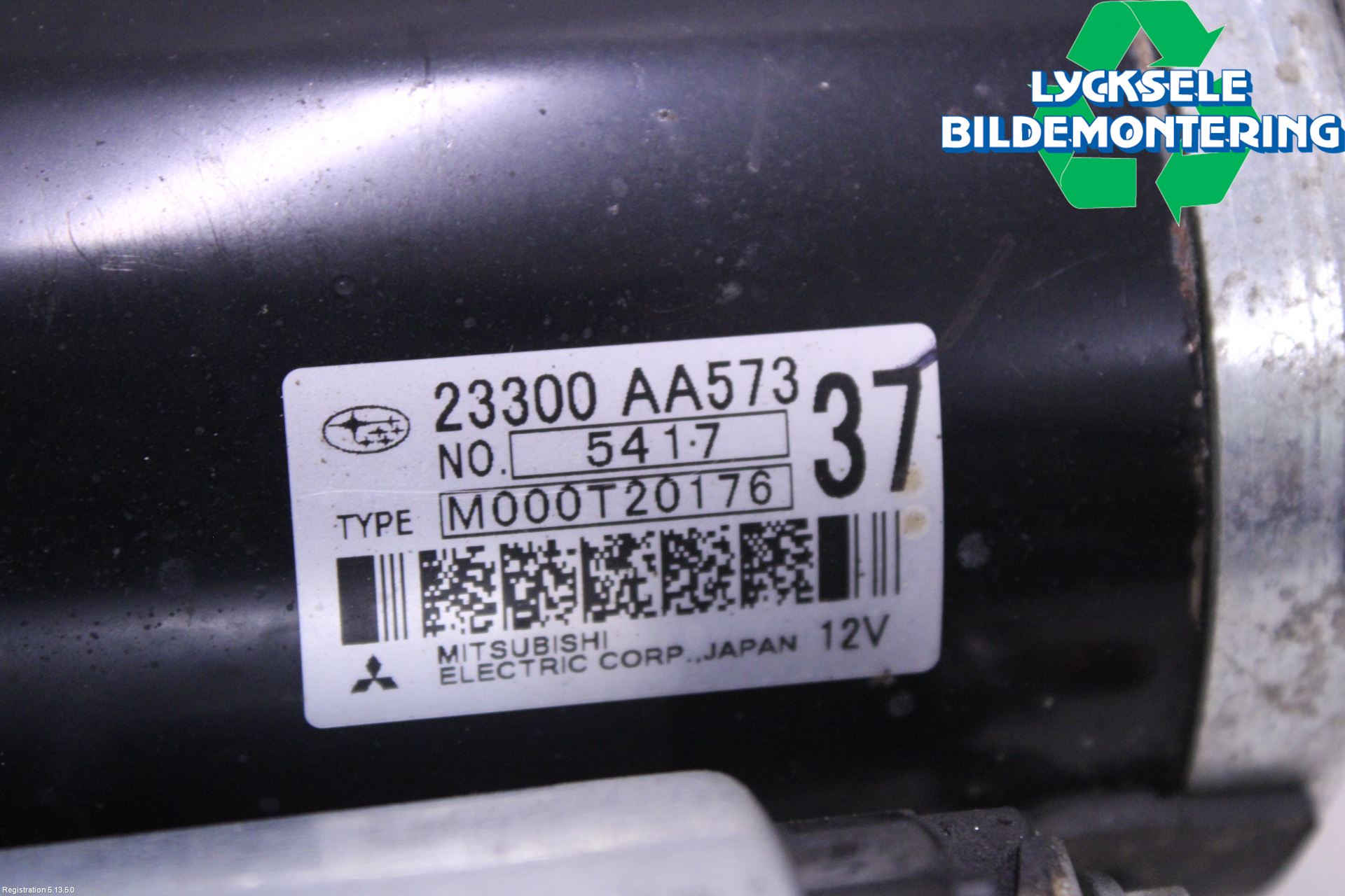 Subaru FORESTER SJ 13-18 Startmotor