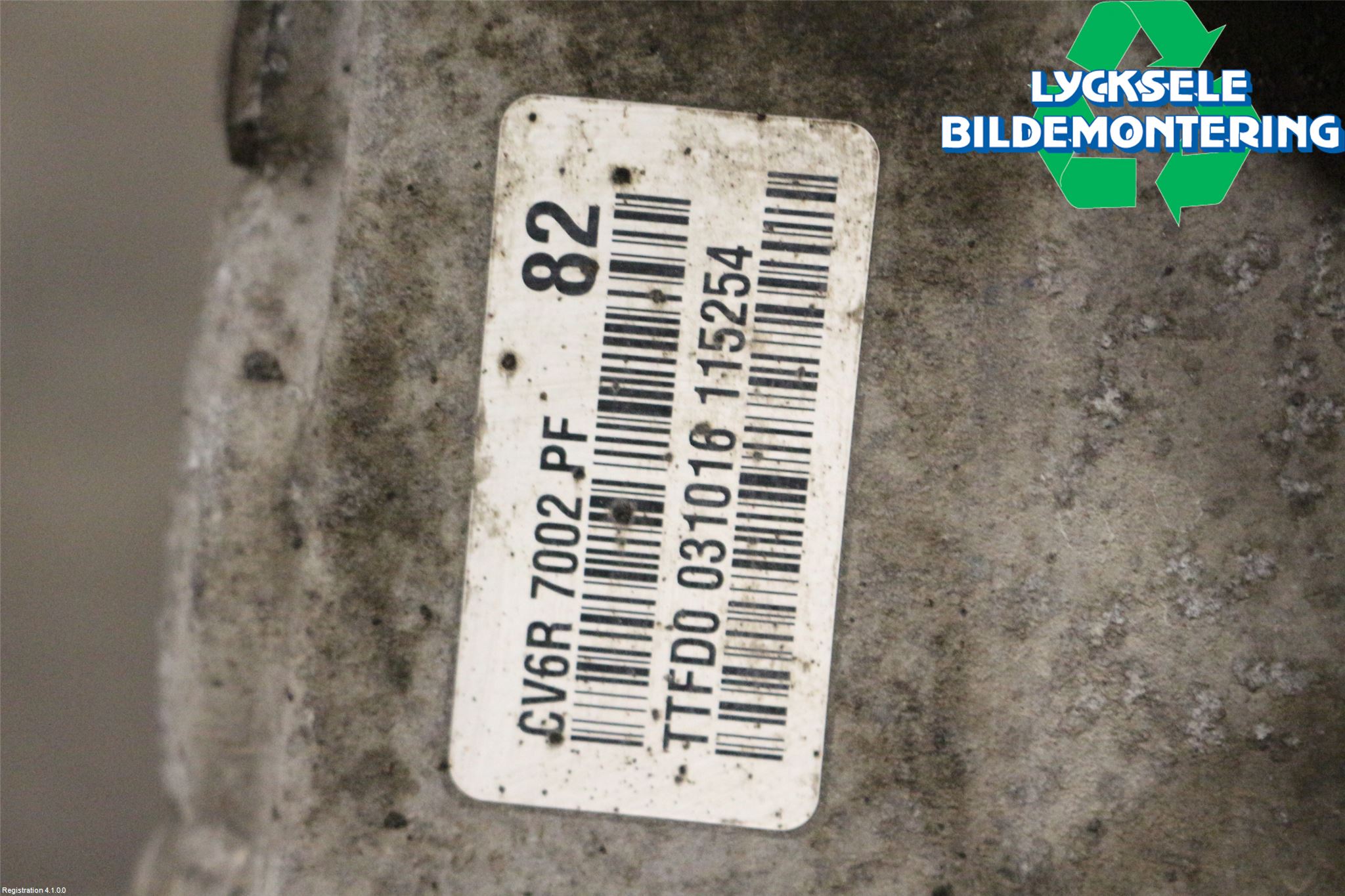 Ford FOCUS 15-18 Växellåda Man 6 Vxl