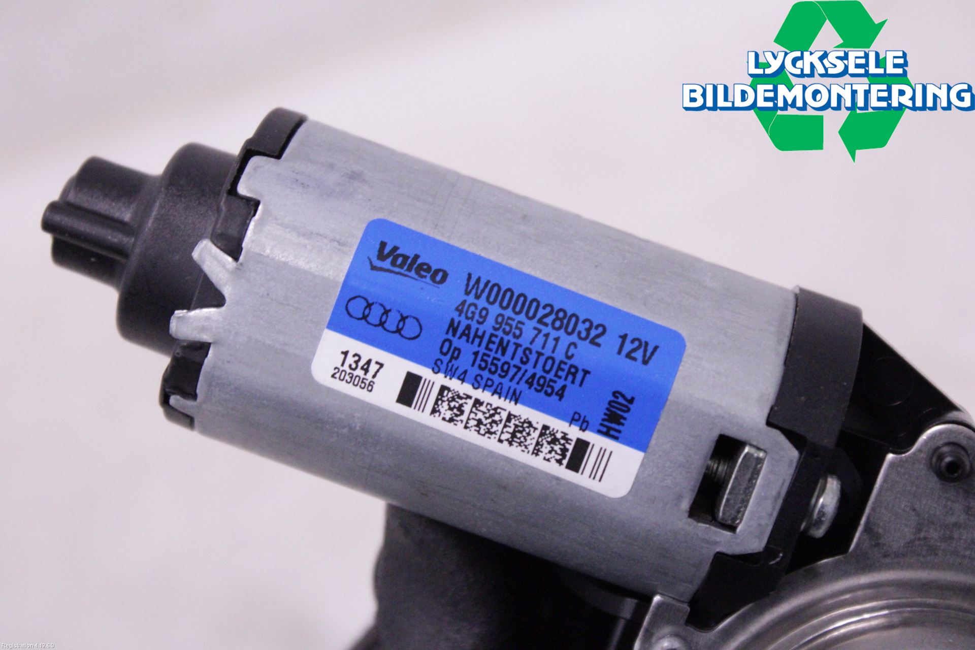 Audi Q3 8U 12-18 Torkarmotor Baklucka