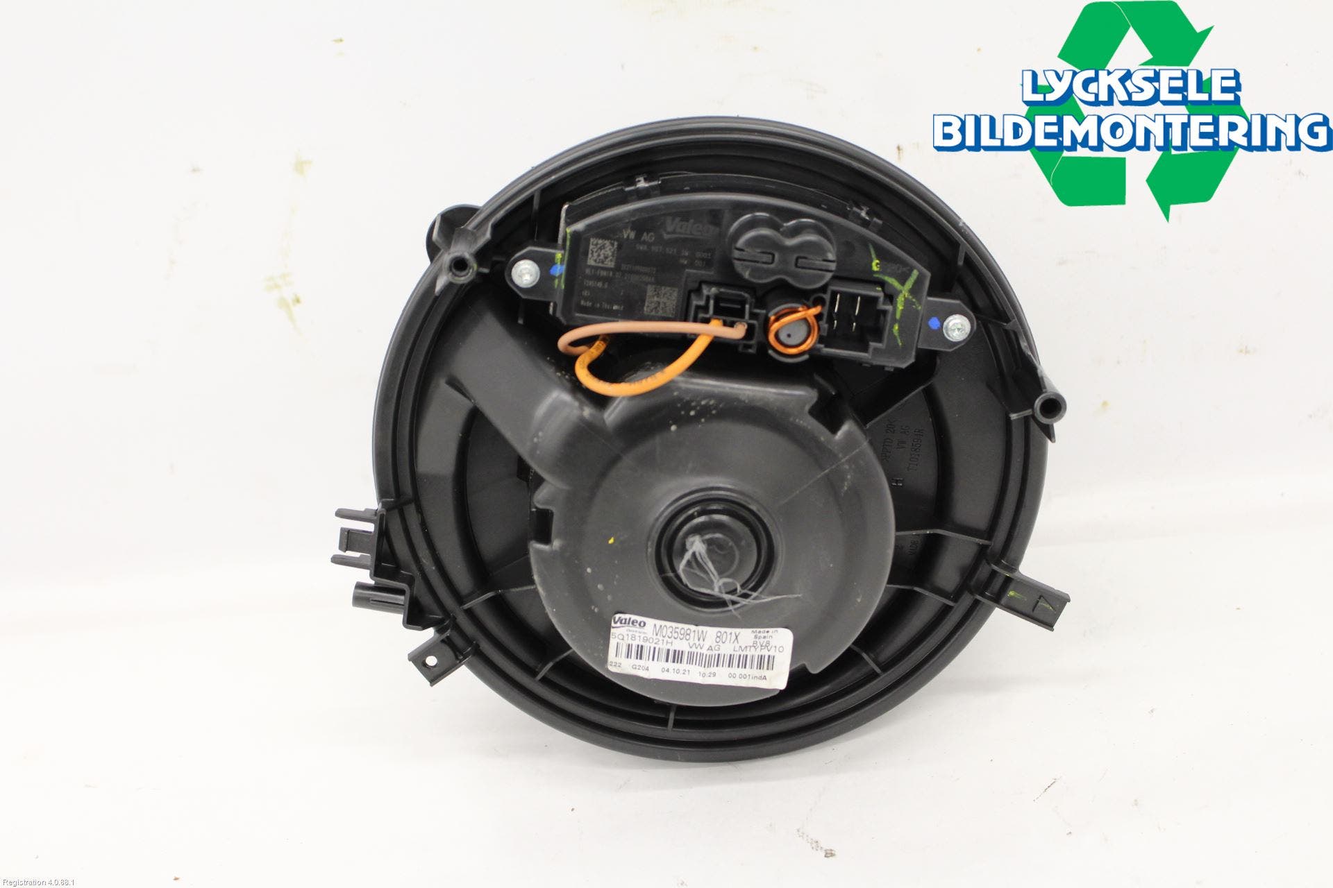 Volkswagen VW T-ROC 18- Ac Värmefläkt