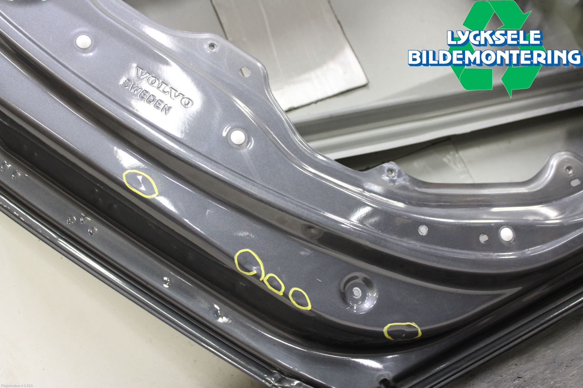 Volvo V70 08-13 Dörr Bak Vänster