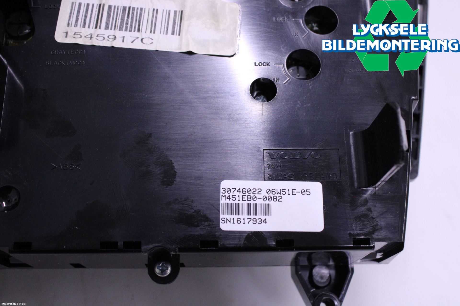 Volvo V70 05-08 Ac Styrenhet Ac Manöveren