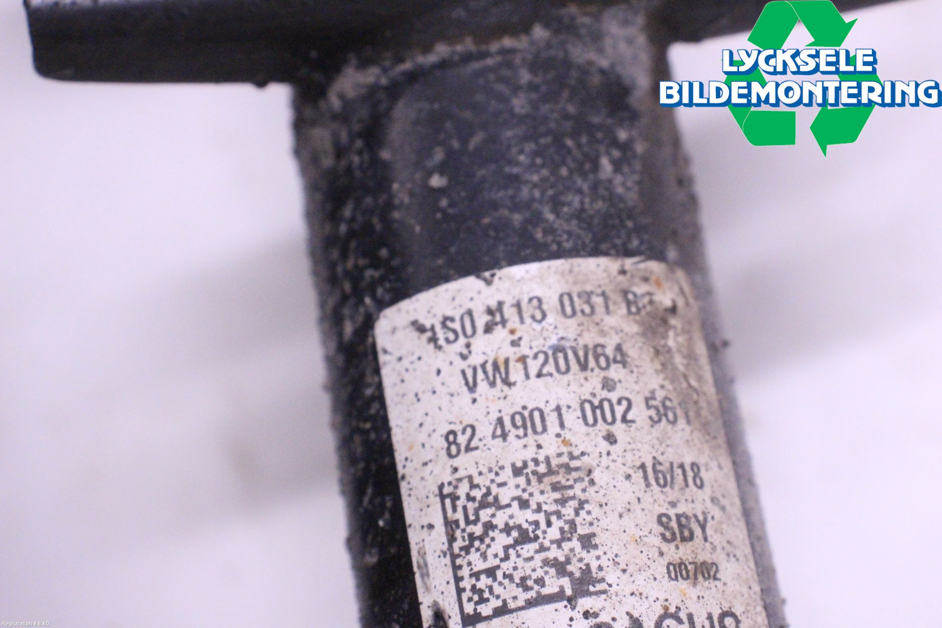 Volkswagen VW UP! / E-UP! Fjäderben Fram Vänster