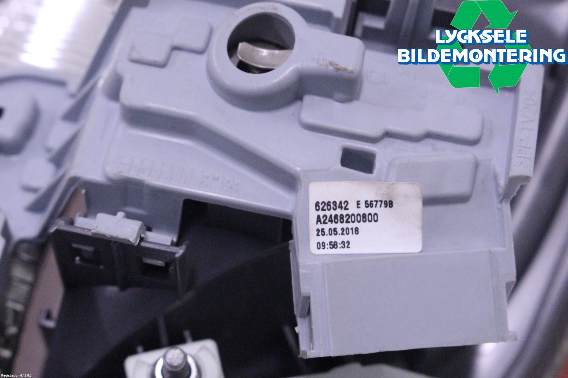 Mercedes-Benz MB B-KLASS (W246/W242) 12-19 Bakljus Lucka Hö