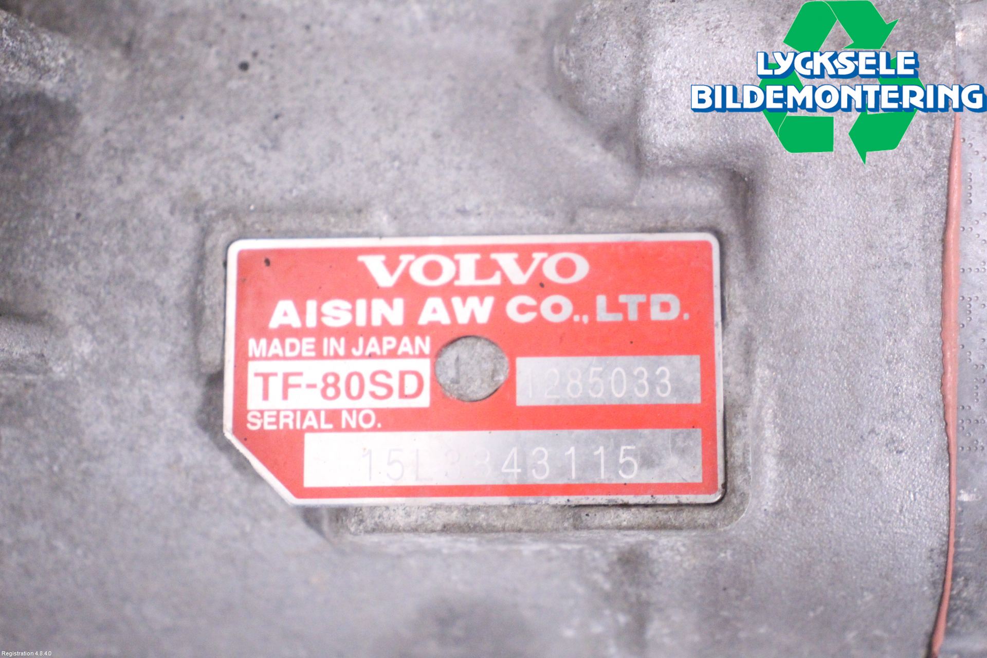 Volvo V60 14-18 Växellåda Automat