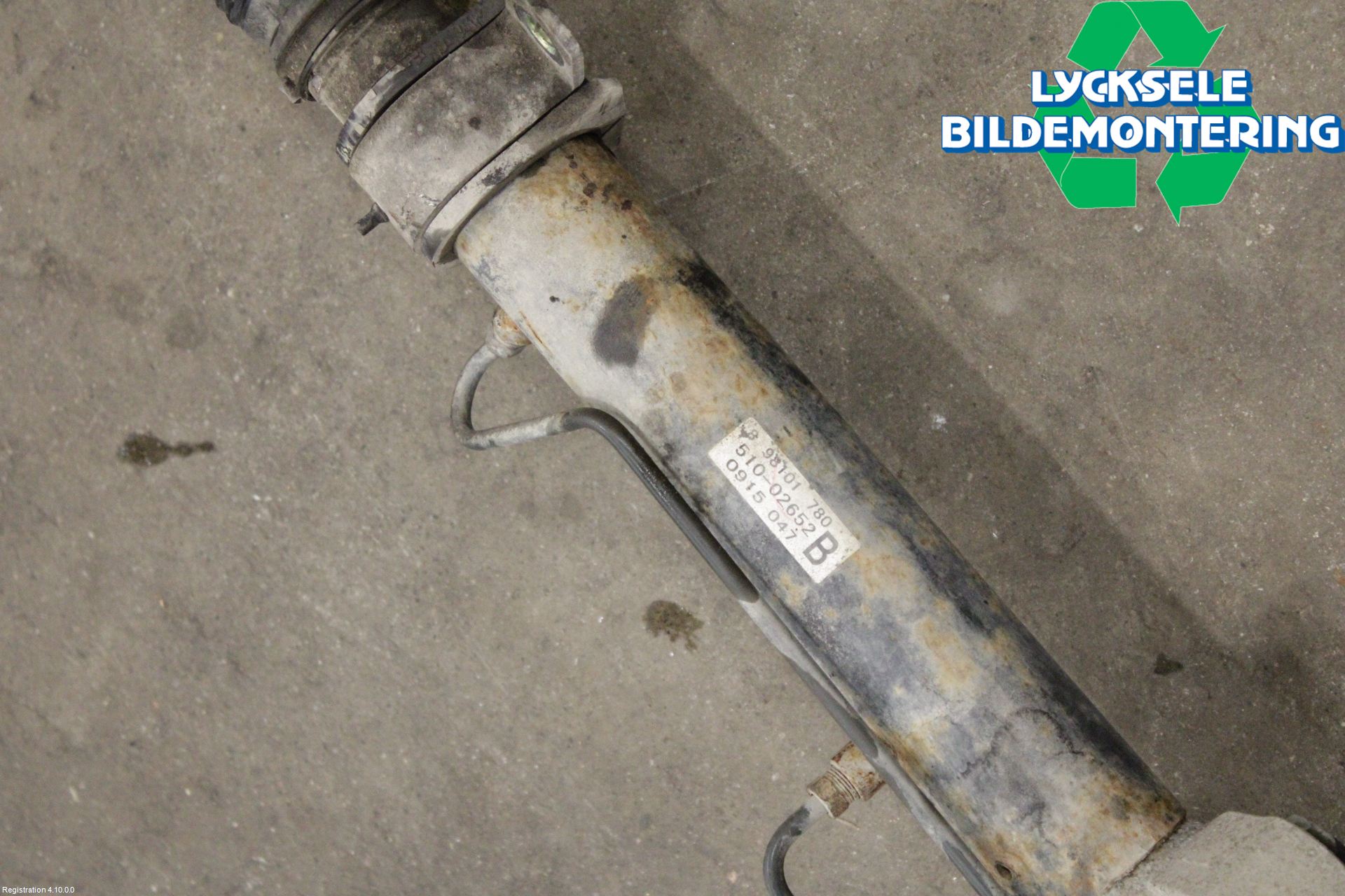 Isuzu D-MAX Styrväxel Servo -Snäcka