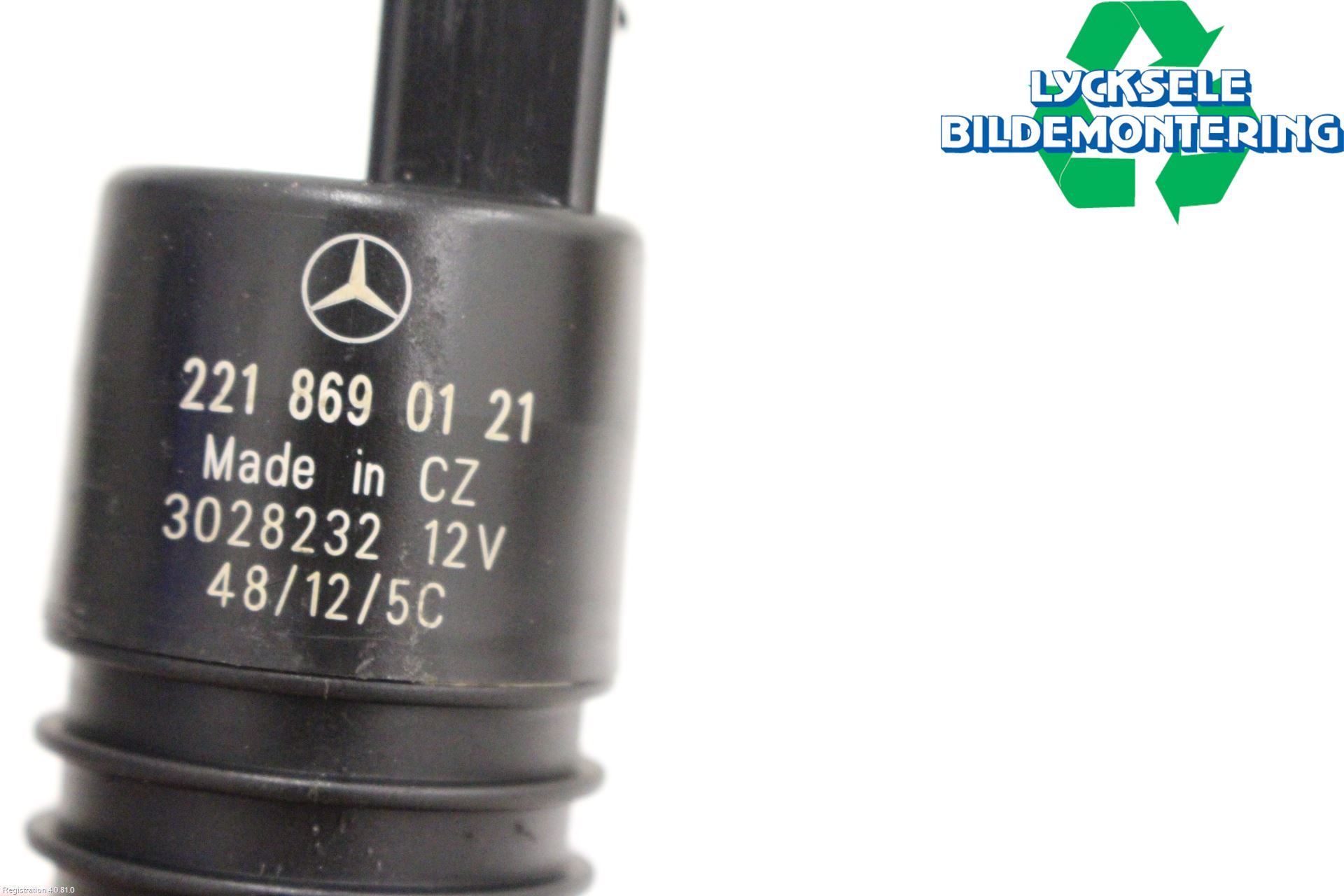 Mercedes-Benz MB SPRINTER (W906) 06-18 Spolarpump Vindruta