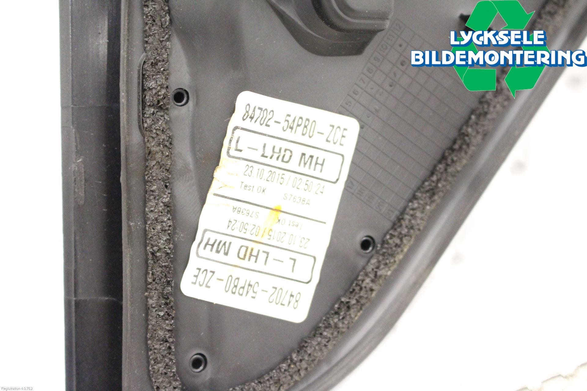 Suzuki VITARA 15- Spegel Yttre El Vä