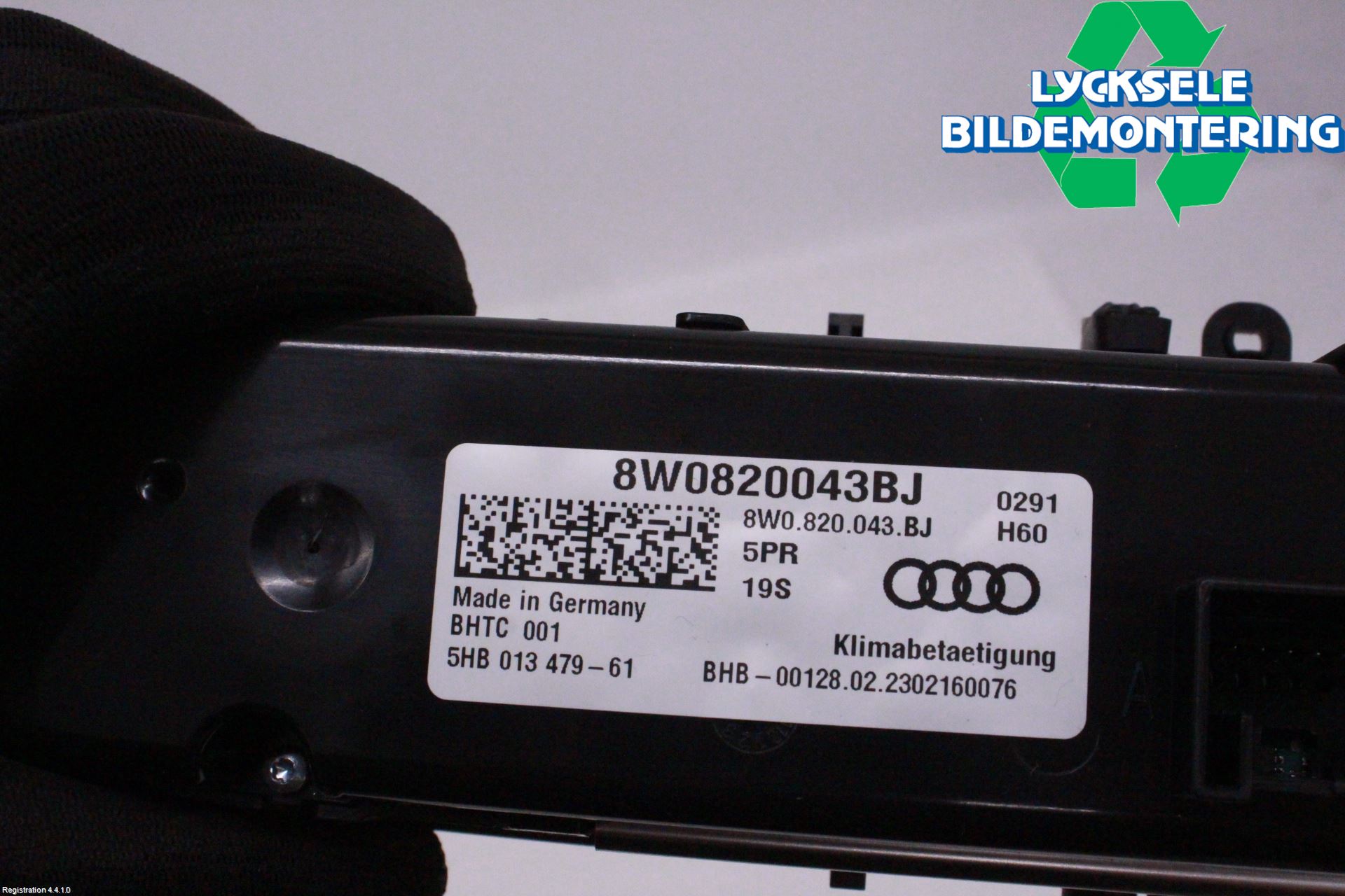 Audi A4/S4 B9 20- Ac Styrenhet Ac Manöveren