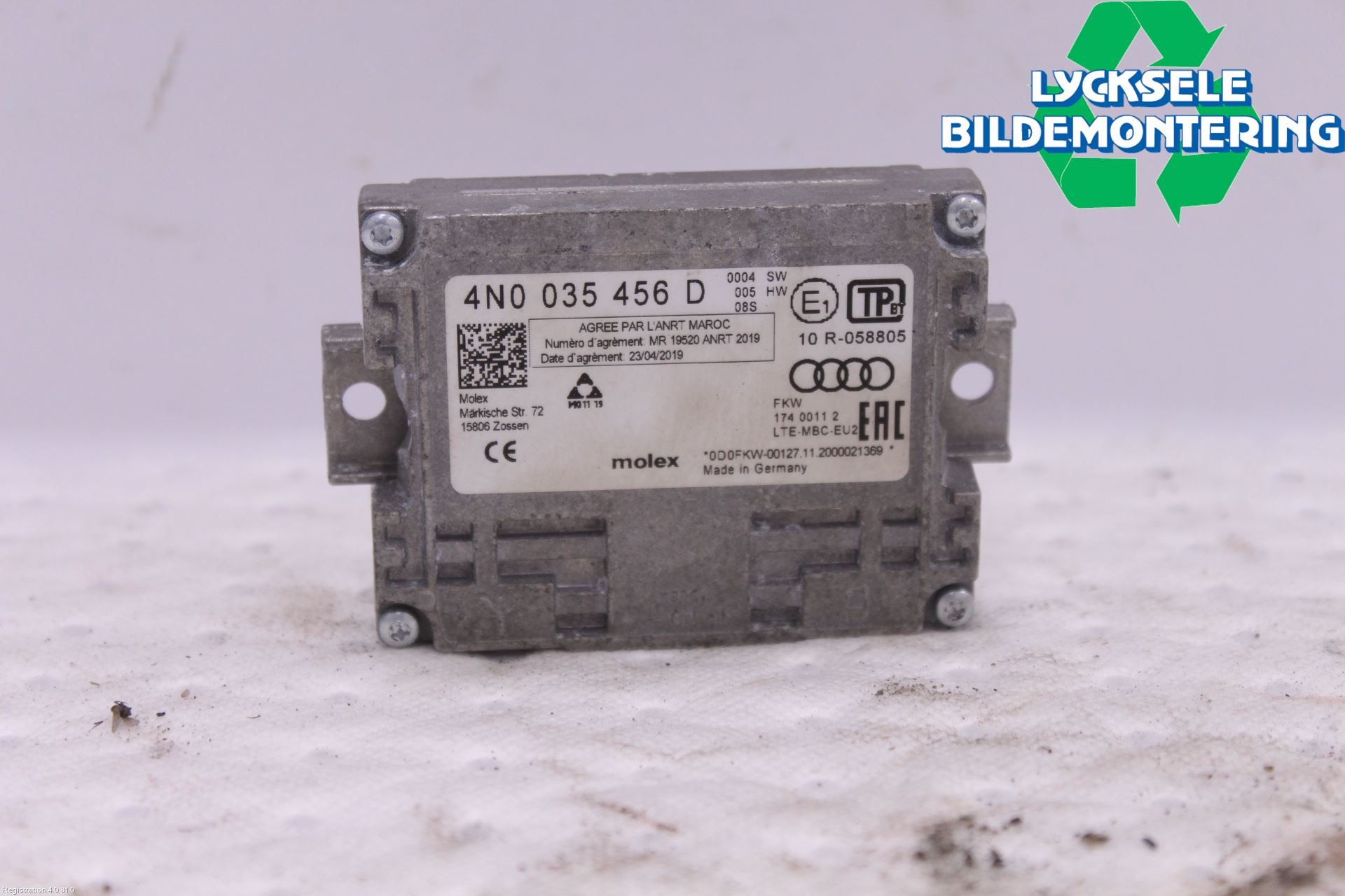 Volkswagen VW TOUAREG CR 18- Antennförstärkare
