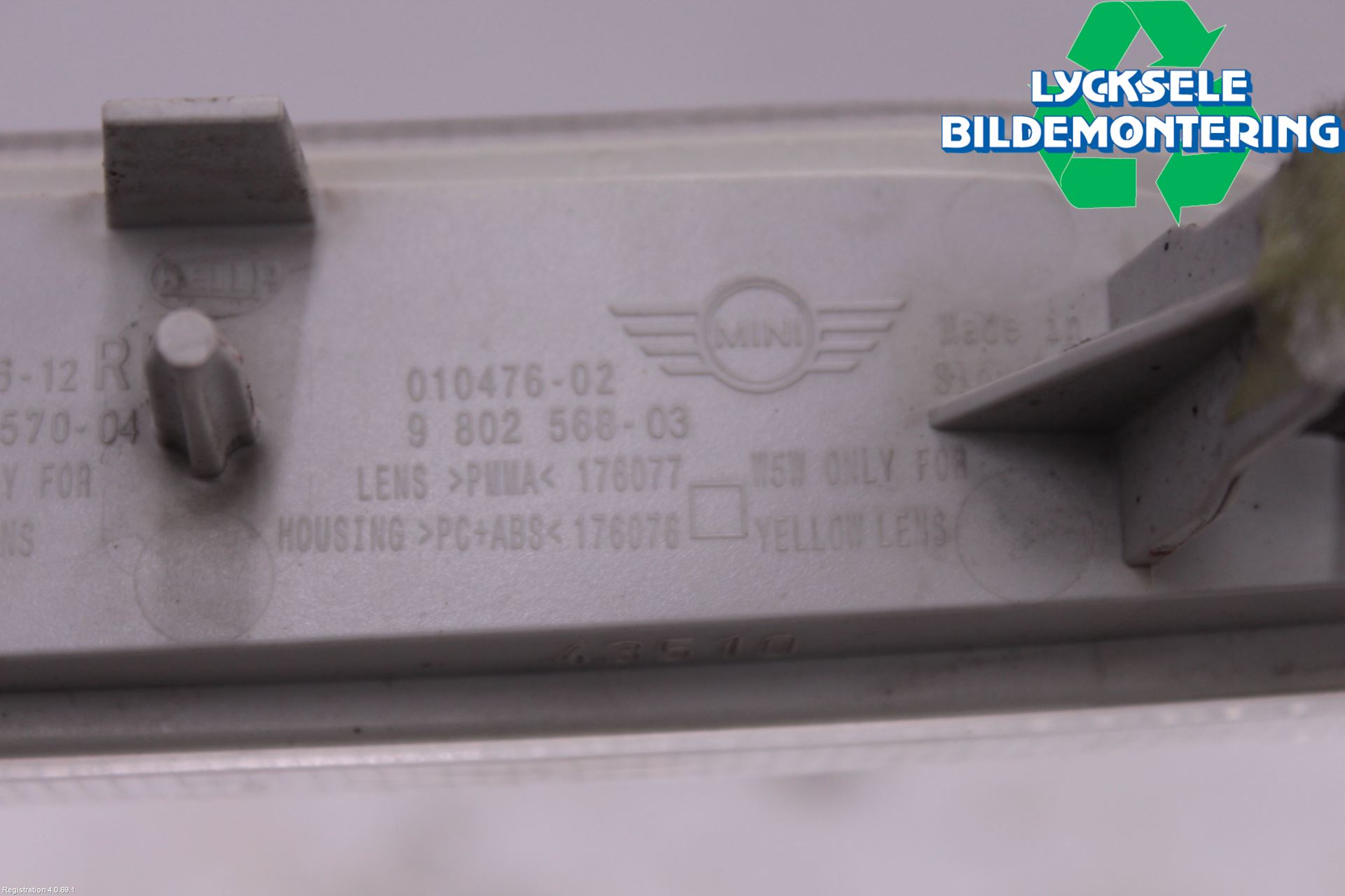 Mini COUPE R56 05-14 Blinkers Sidoblinkers Hö