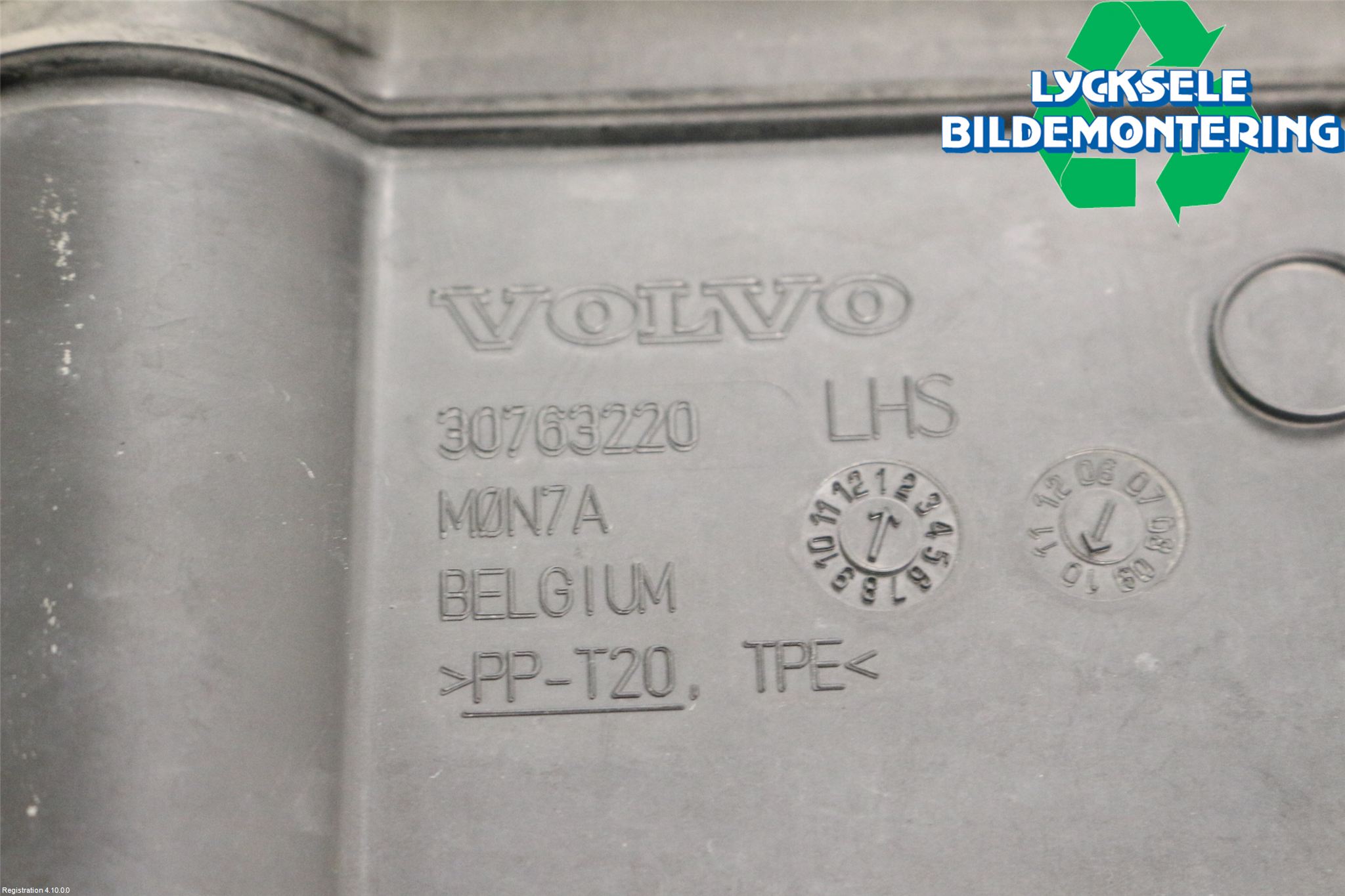 Volvo XC70 08-13 Deflektor Plåt-Plast Kylning