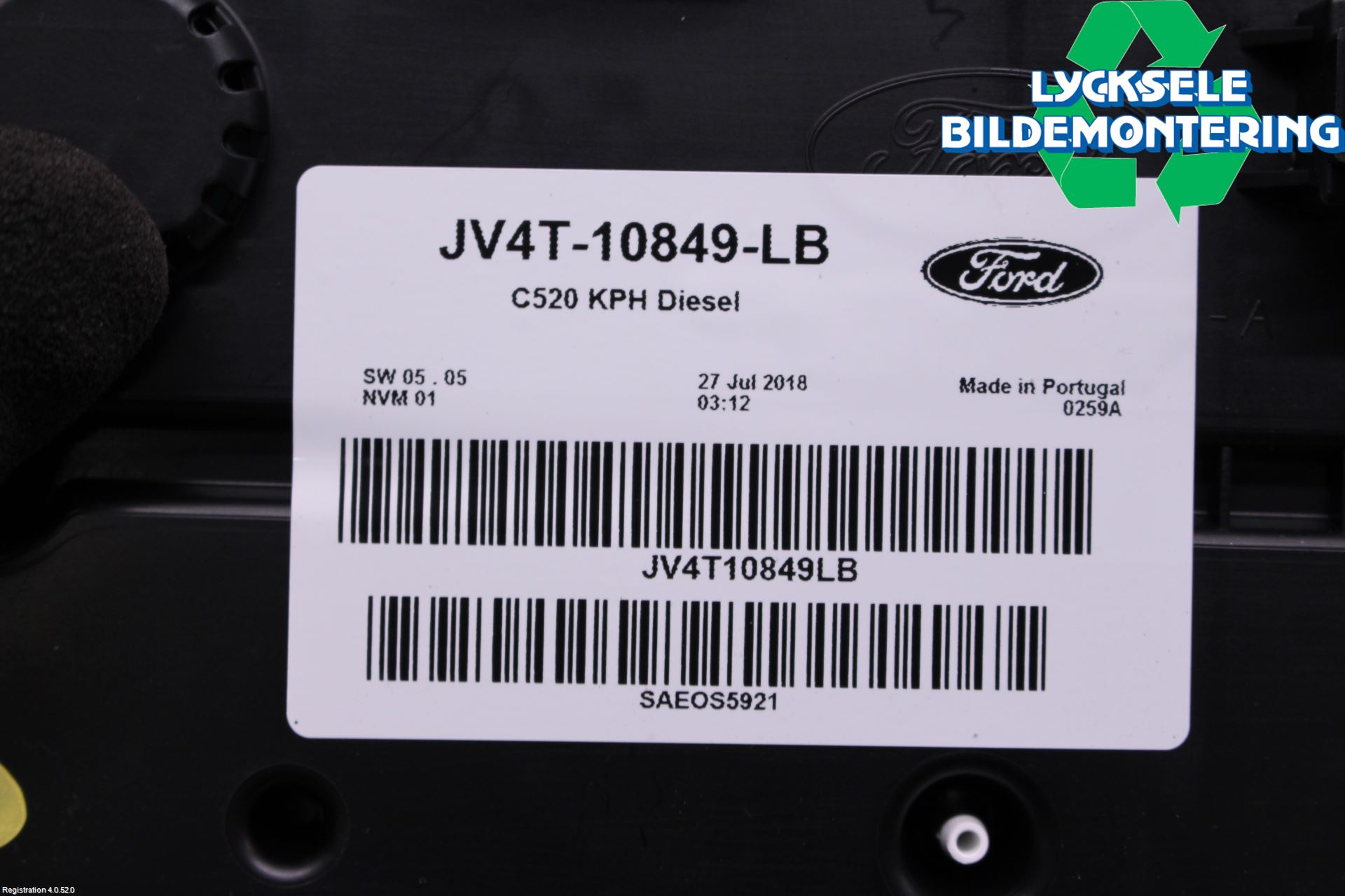 Ford KUGA 17-19 Instrument Komb