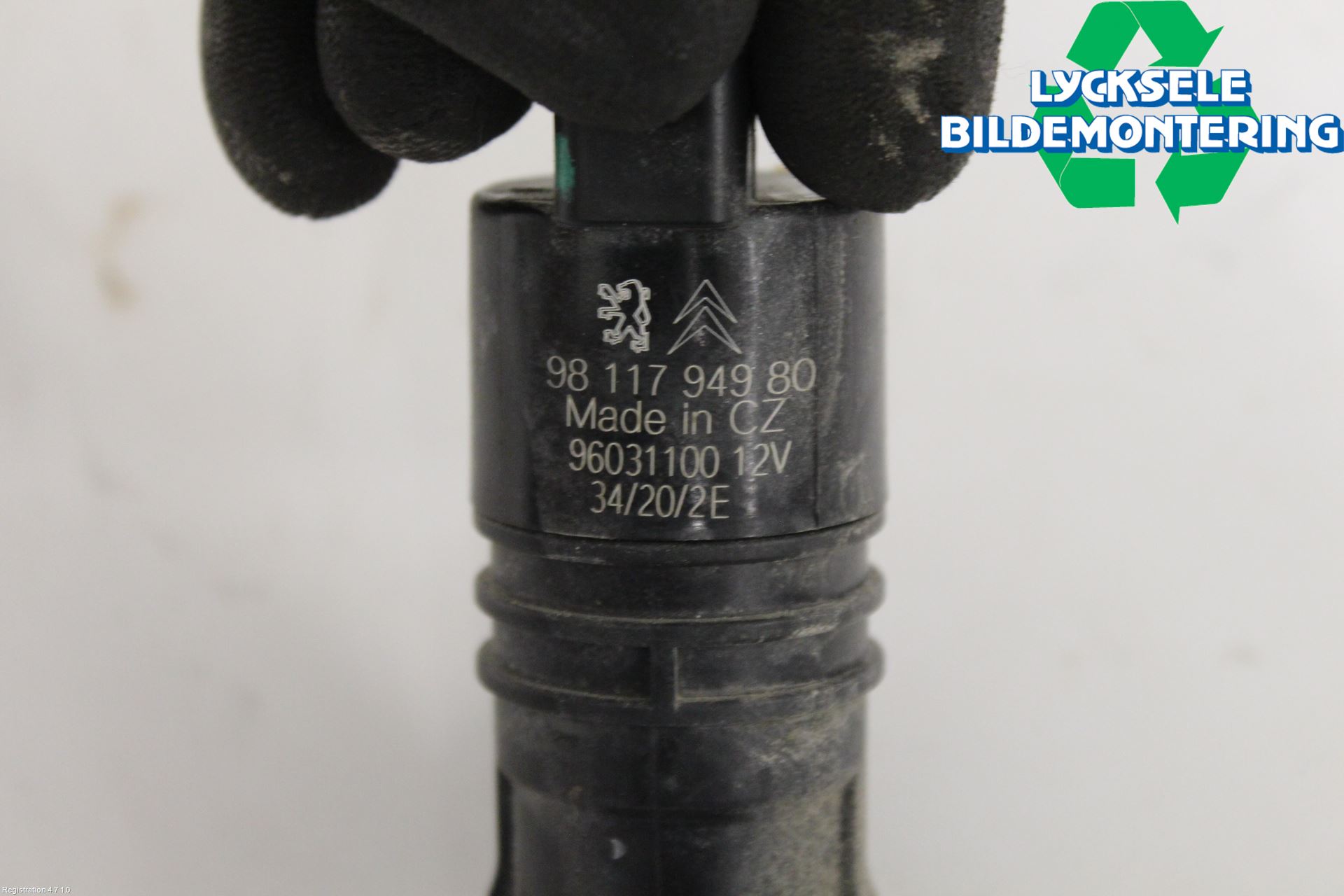 Toyota PROACE II 16- Spolarpump Vindruta