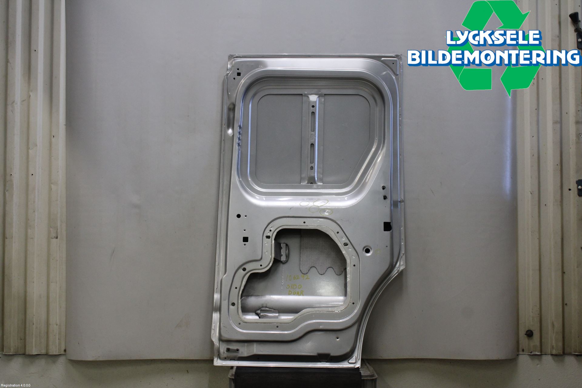 Ford TRANSIT CONNECT 09-13 Dörr Sido-Skjutdörr Hö