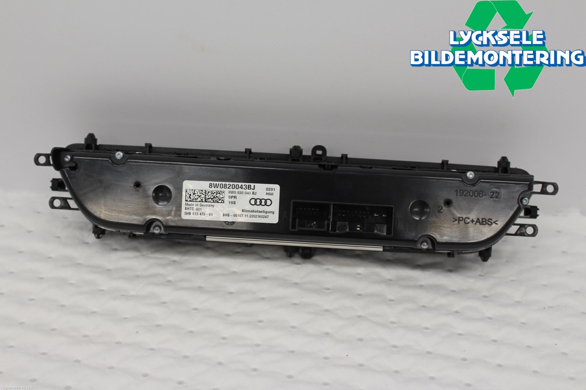 Audi A4/S4 B9 20- Ac Styrenhet Ac Manöveren