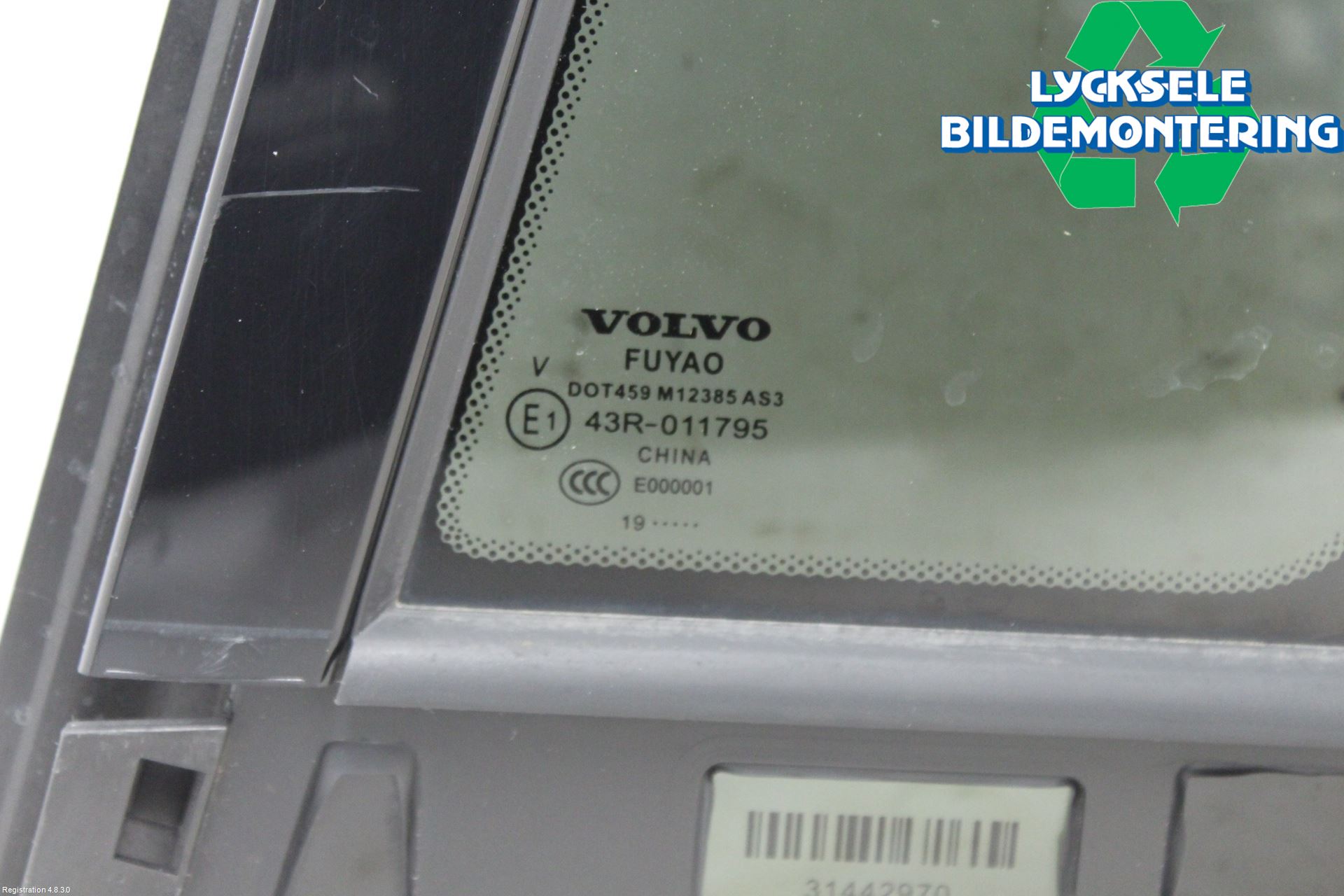 Volvo V60 19- Dörruta Bak Lilla Vä