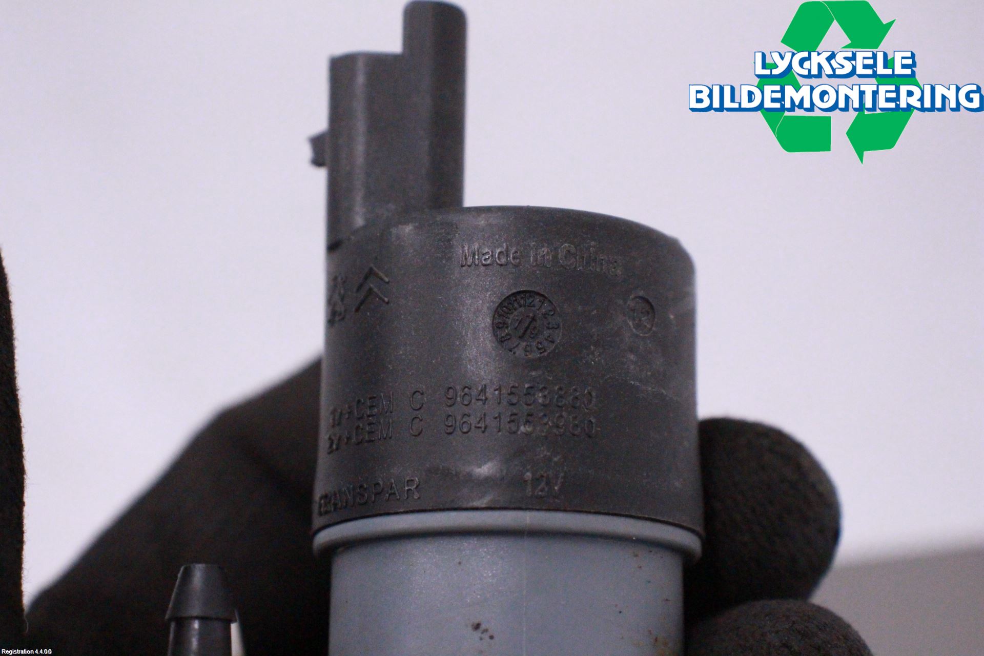 Nissan QASHQAI 17-21 Spolarpump Vindruta