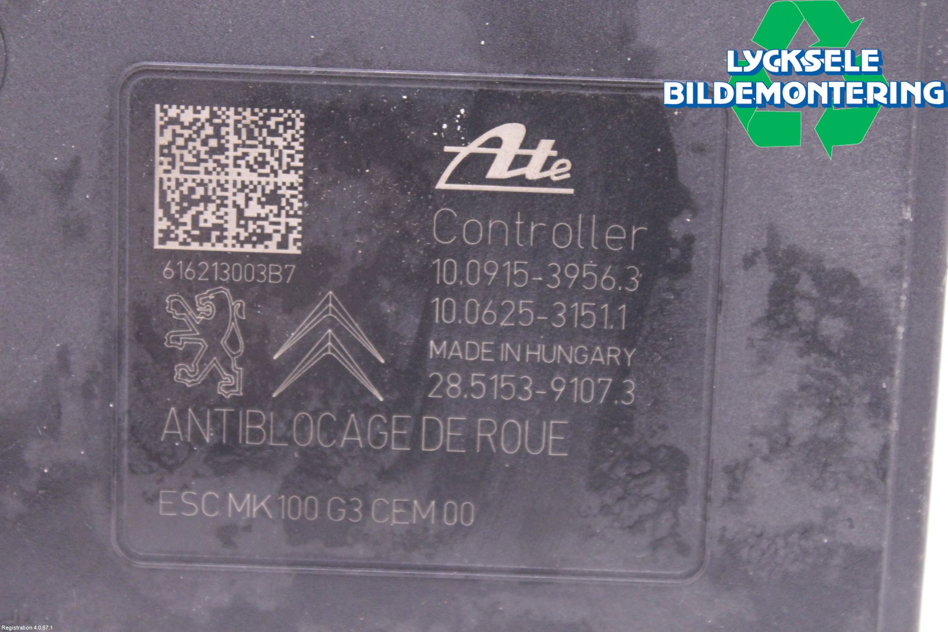 Peugeot 2008 13-20 Abs Hydraulaggregat