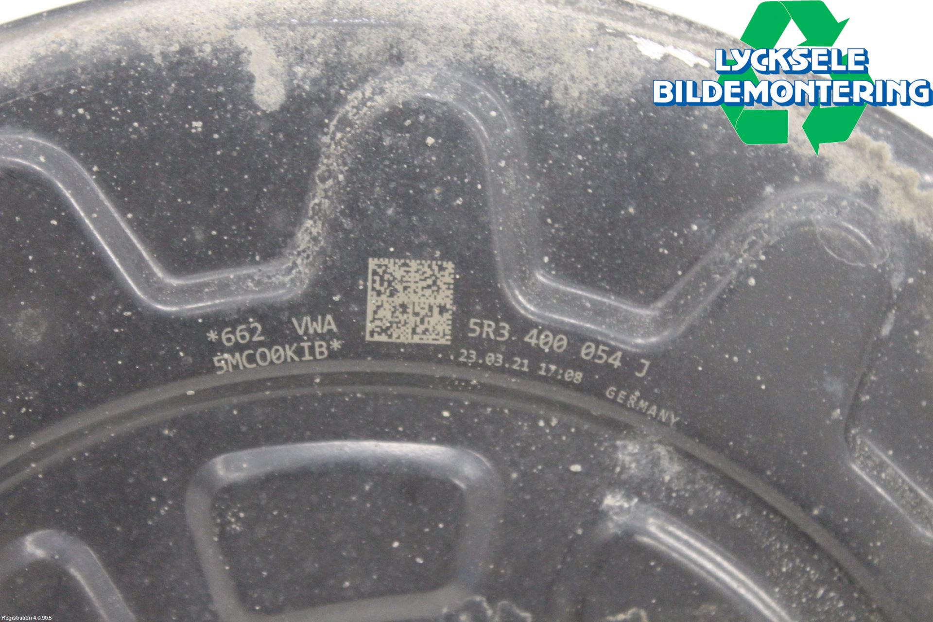 Volkswagen VW CADDY 21- Bromssköld Fram