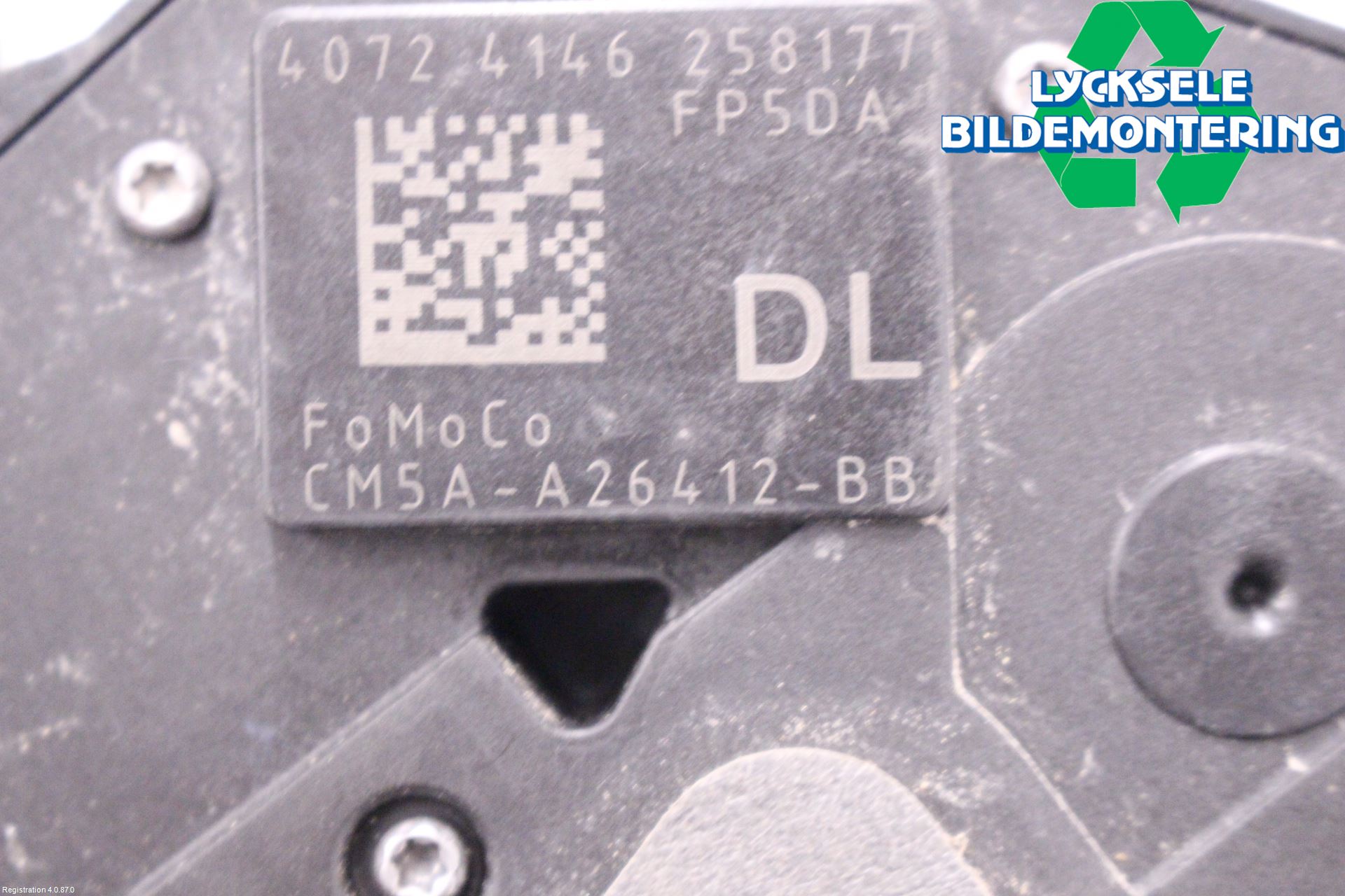 Ford RANGER EU 12-23 Låskista-Dörrlås