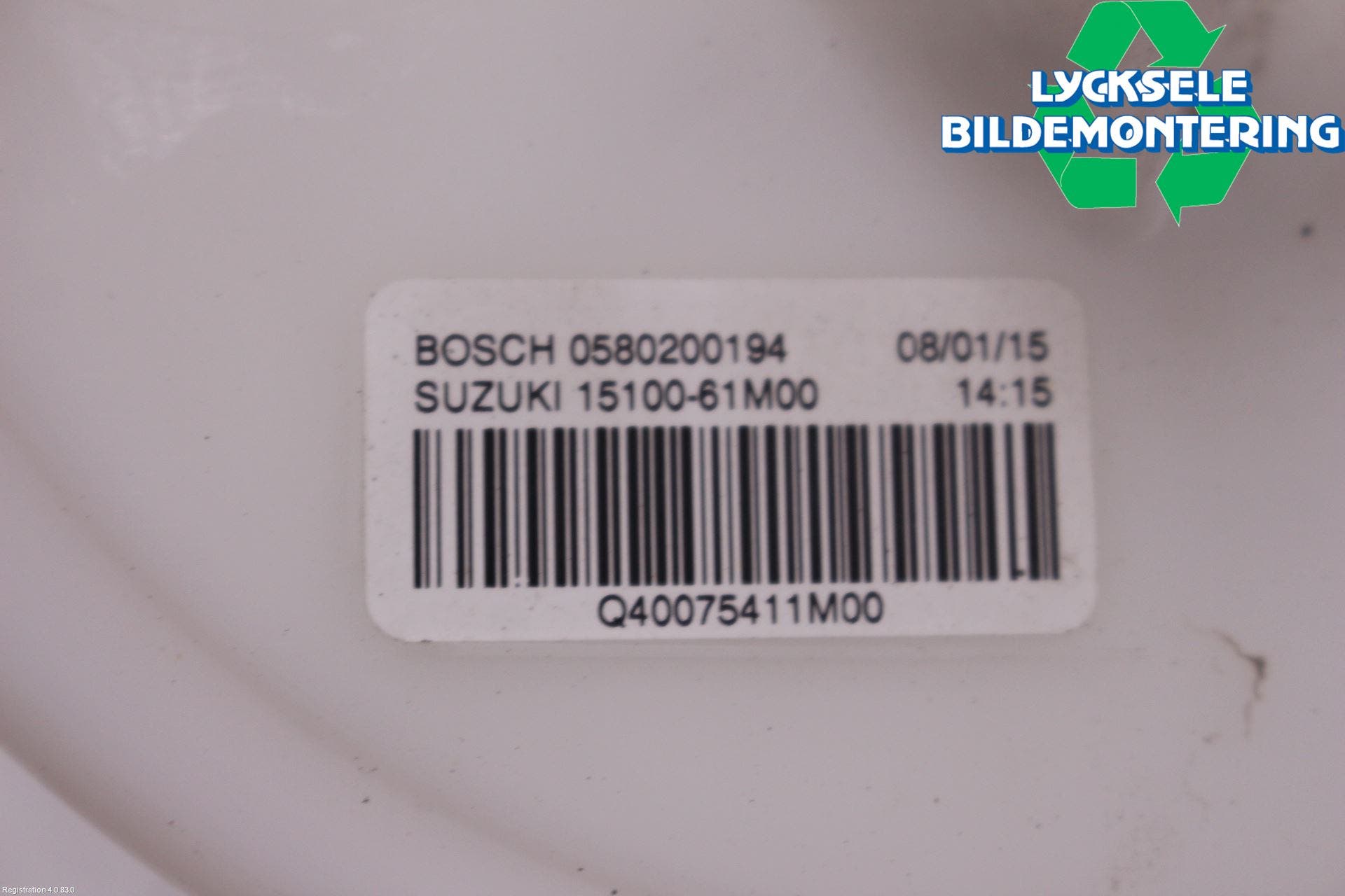 Suzuki SX4 S-CROSS 14-21 Bränslepump El