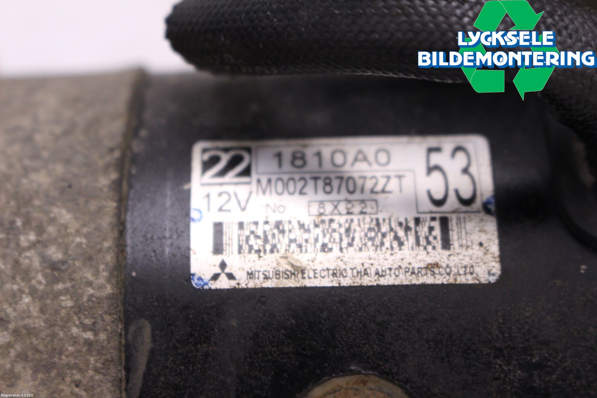 Mitsubishi L200 06-15 Startmotor Diesel