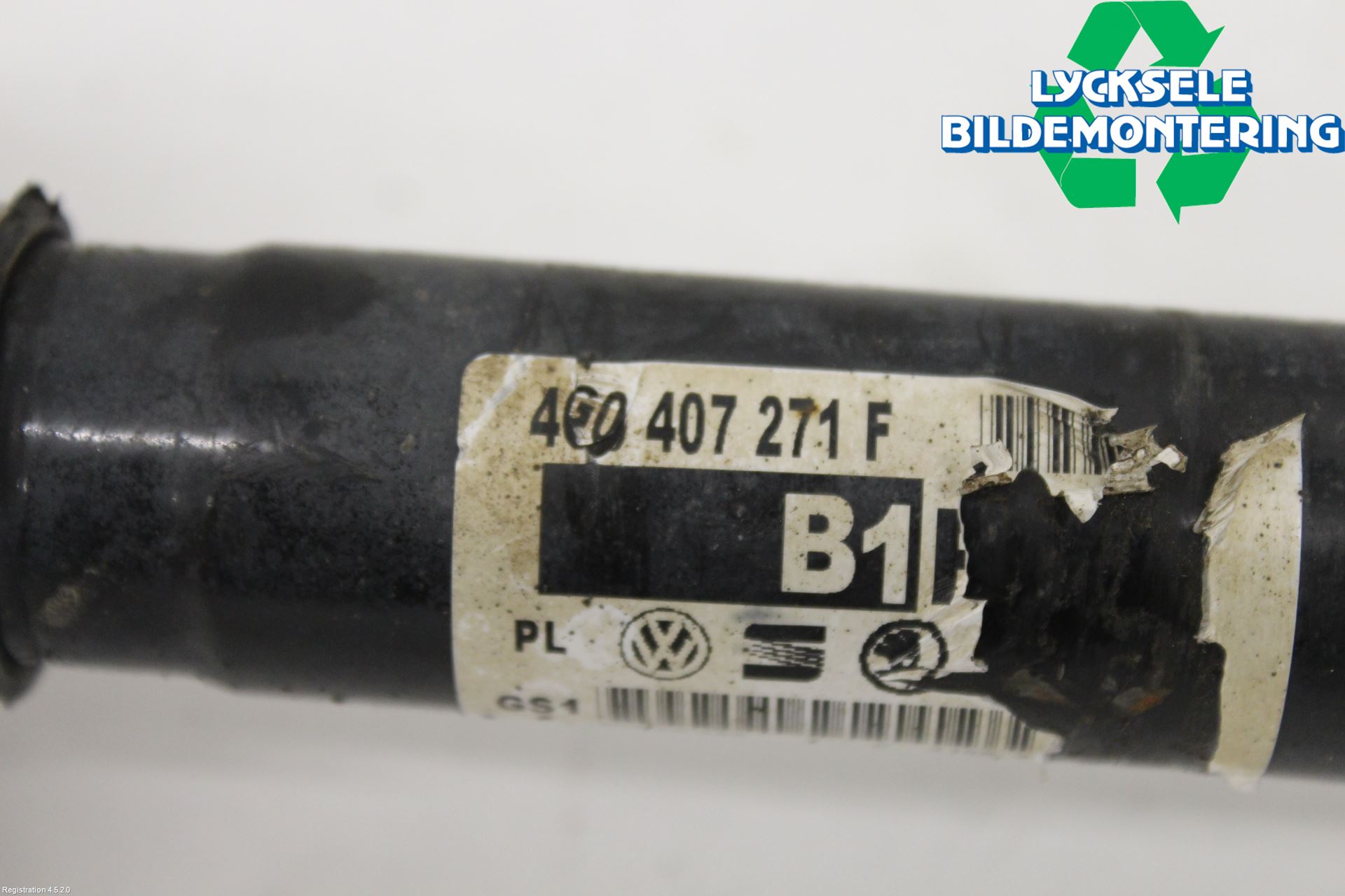 Audi Q5 09-16 Drivaxel Fram Vänster