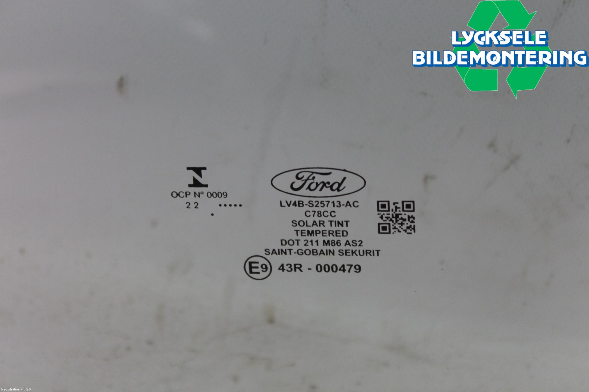 Ford KUGA/KUGA PHEZ/FHEV 20- Dörruta Bak Vänster