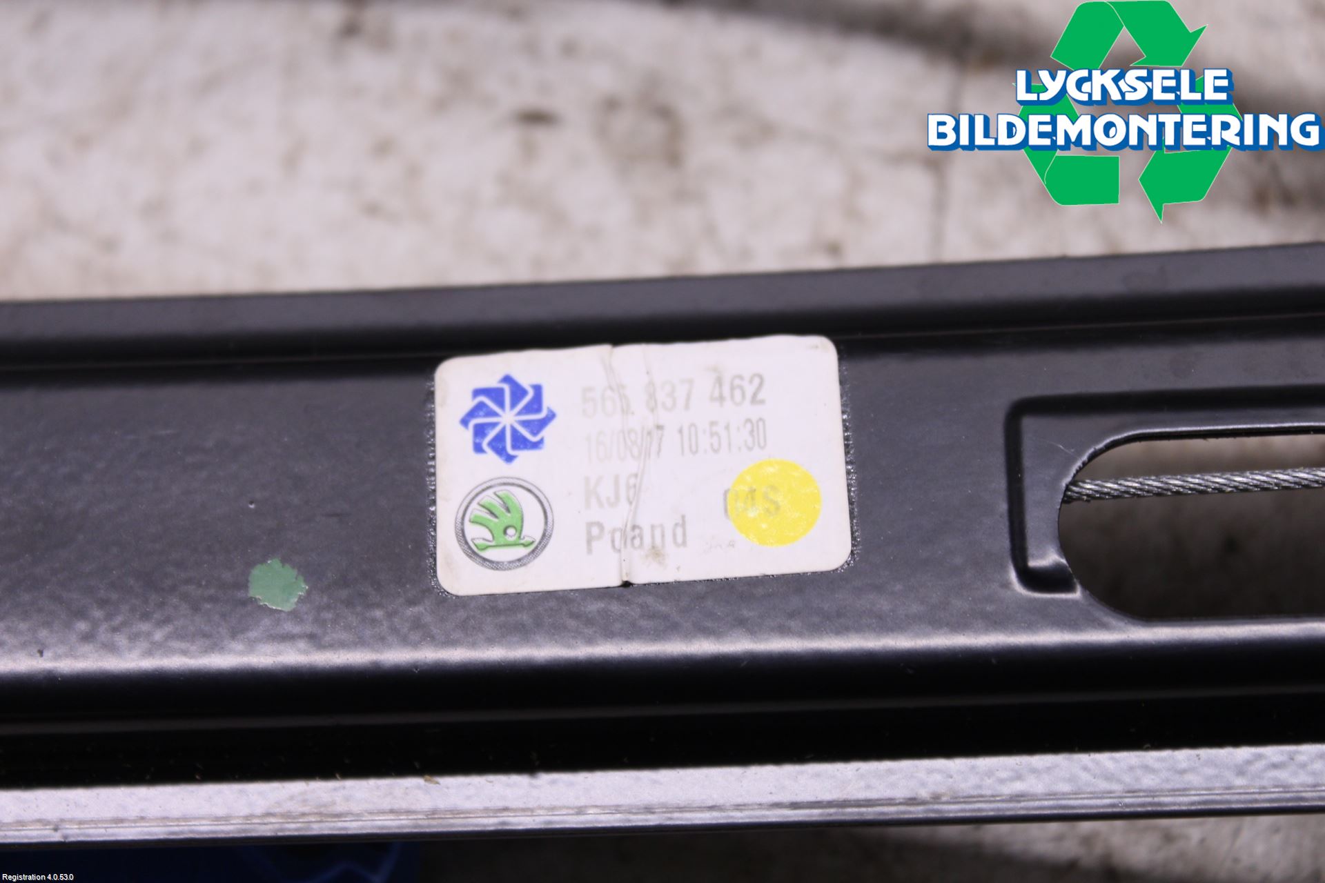 Skoda KODIAQ 17-24 Fönsterhissmekanism