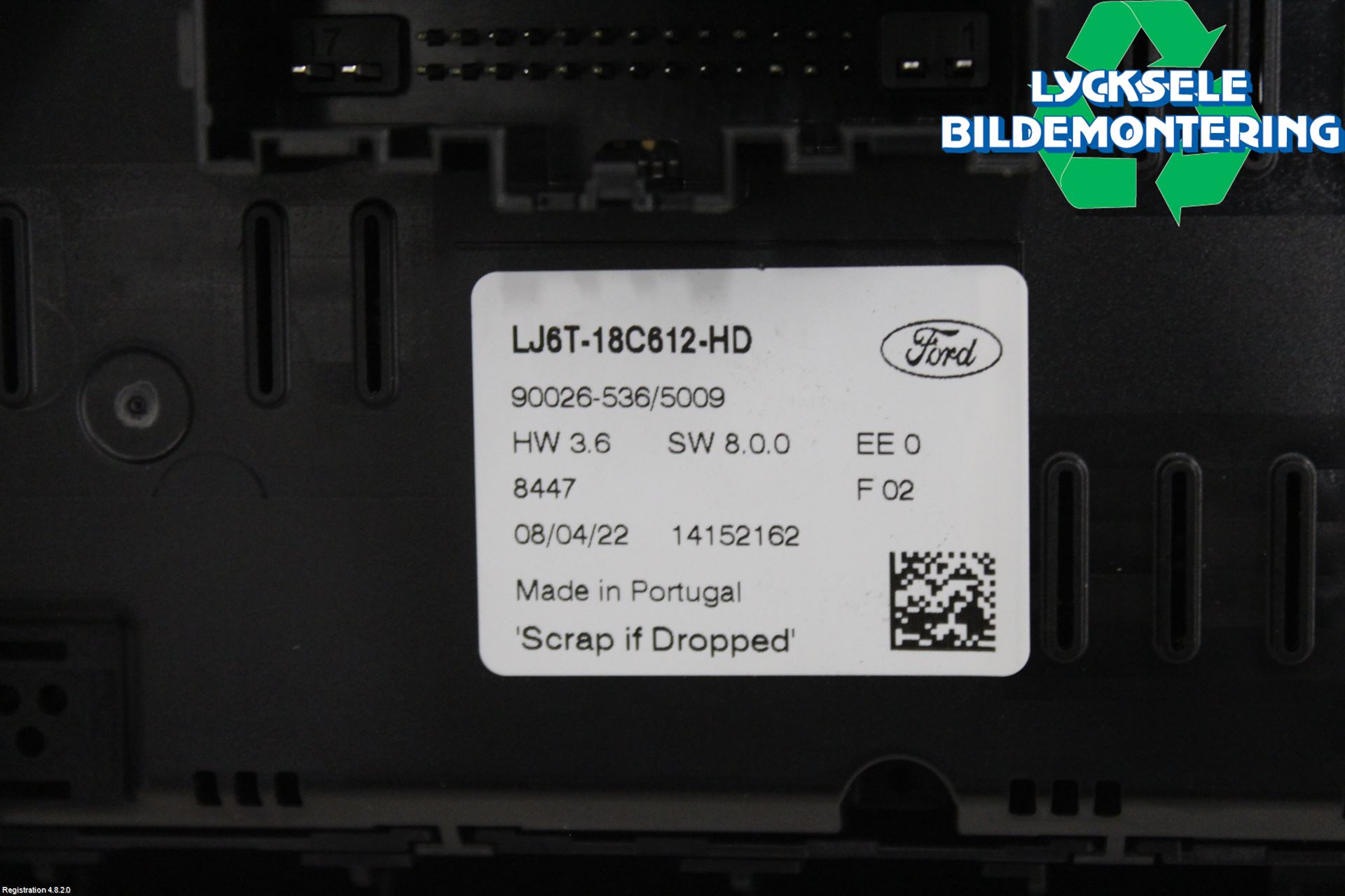 Ford KUGA/KUGA PHEZ/FHEV 20- Ac Styrenhet Ac Manöveren