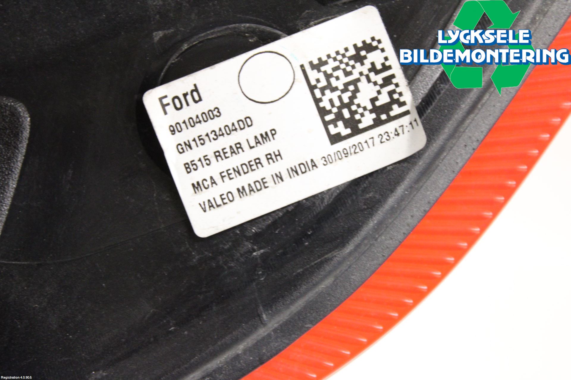 Ford ECOSPORT 17- Bakljus Höger