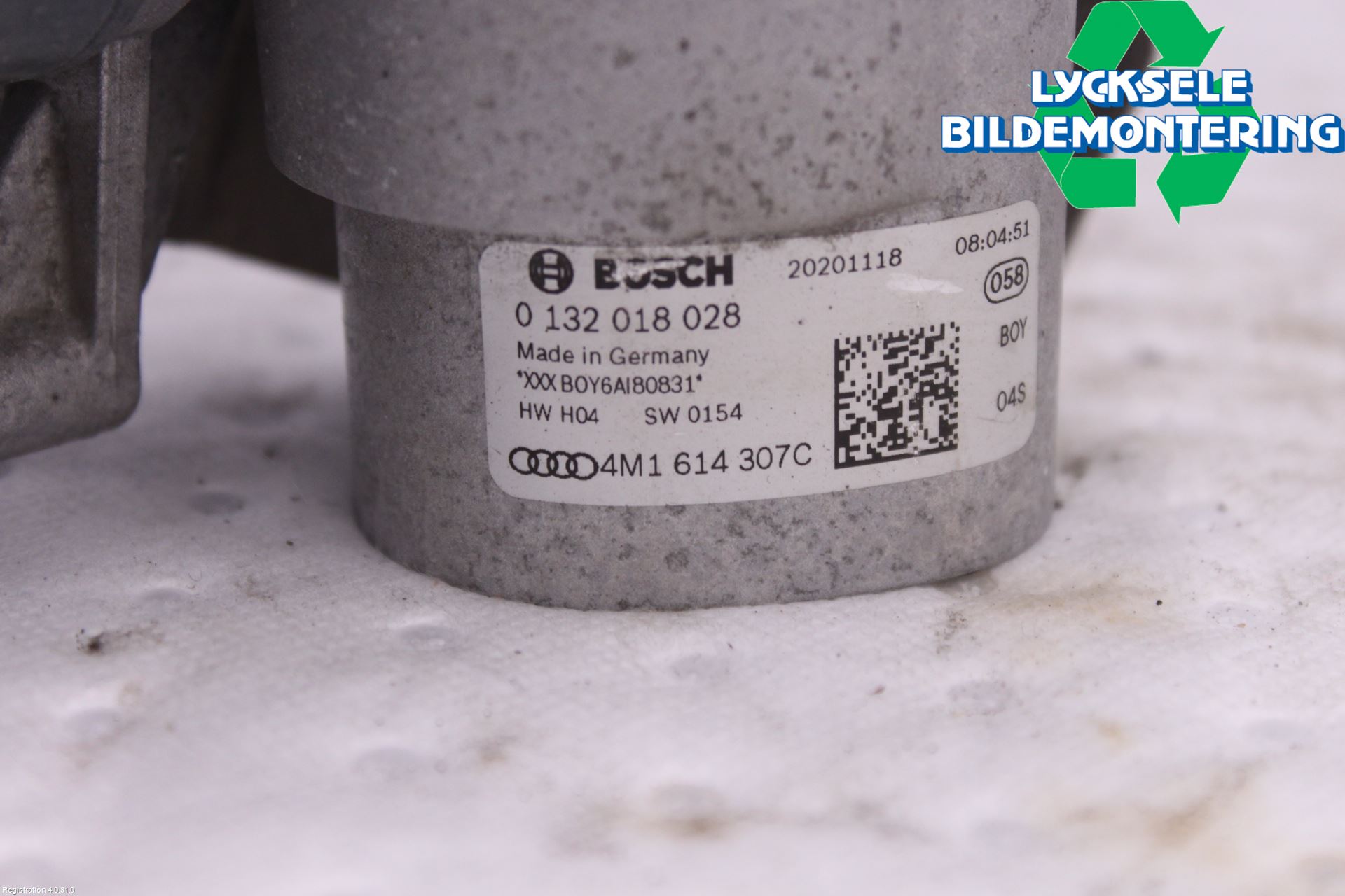 Volkswagen VW TOUAREG CR 18- Bromstryckackumulator