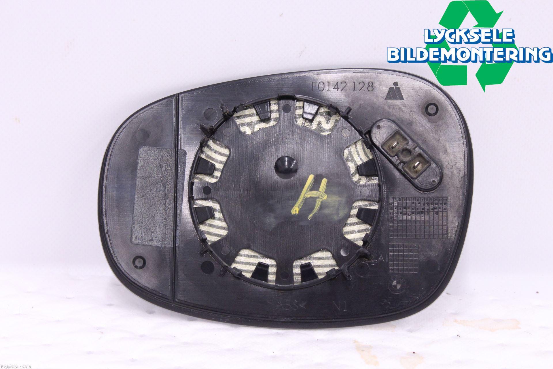 BMW 3 E90/91 SED/TOU 05-12 Spegelglas Hö