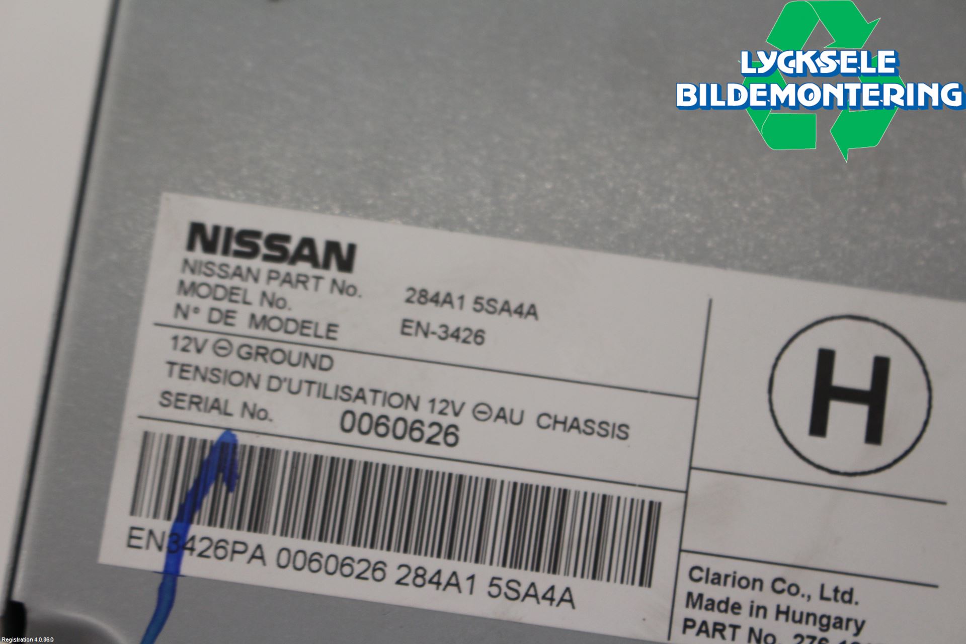 Nissan LEAF 18- Styrenhet Övrigt