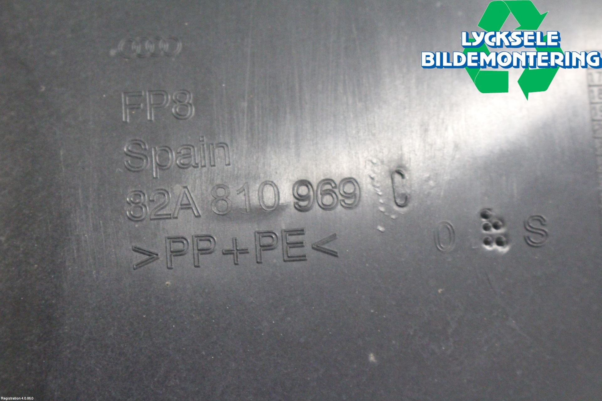 Audi A1 19- Skärm Inner