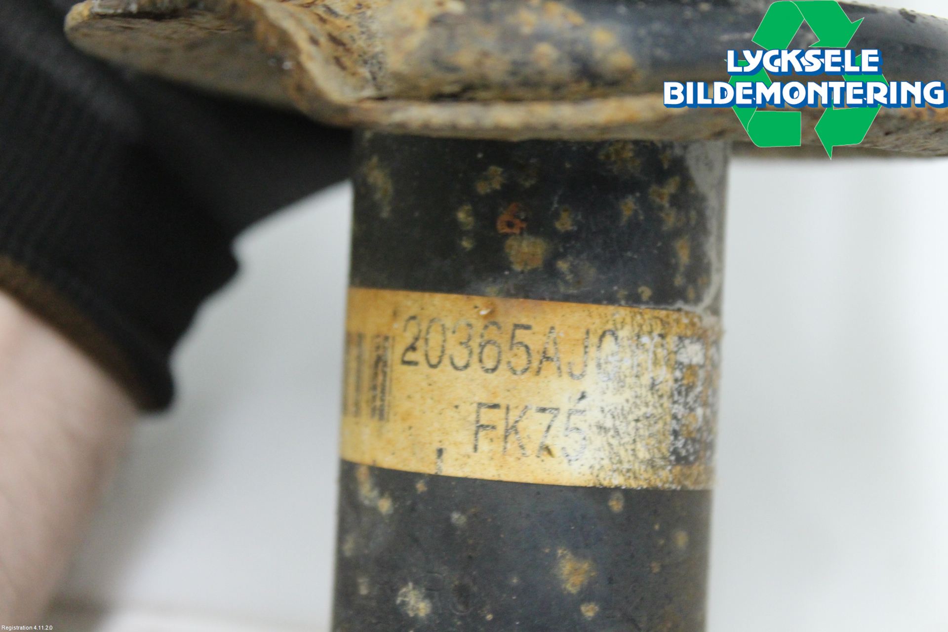 Subaru LEGACY 10-14 Fjäderben Bak Vänster
