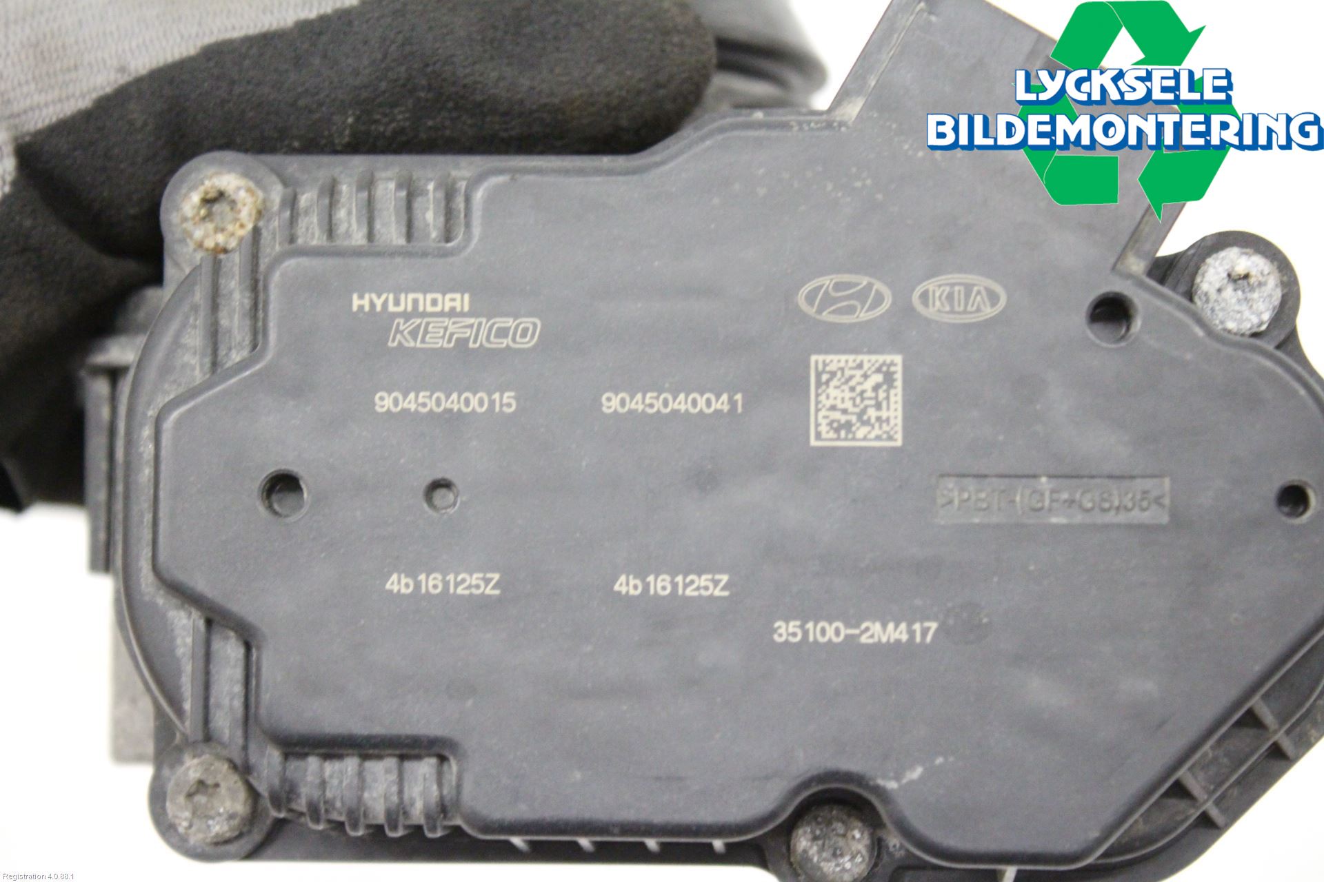 Kia SORENTO 21- Injspjällhus