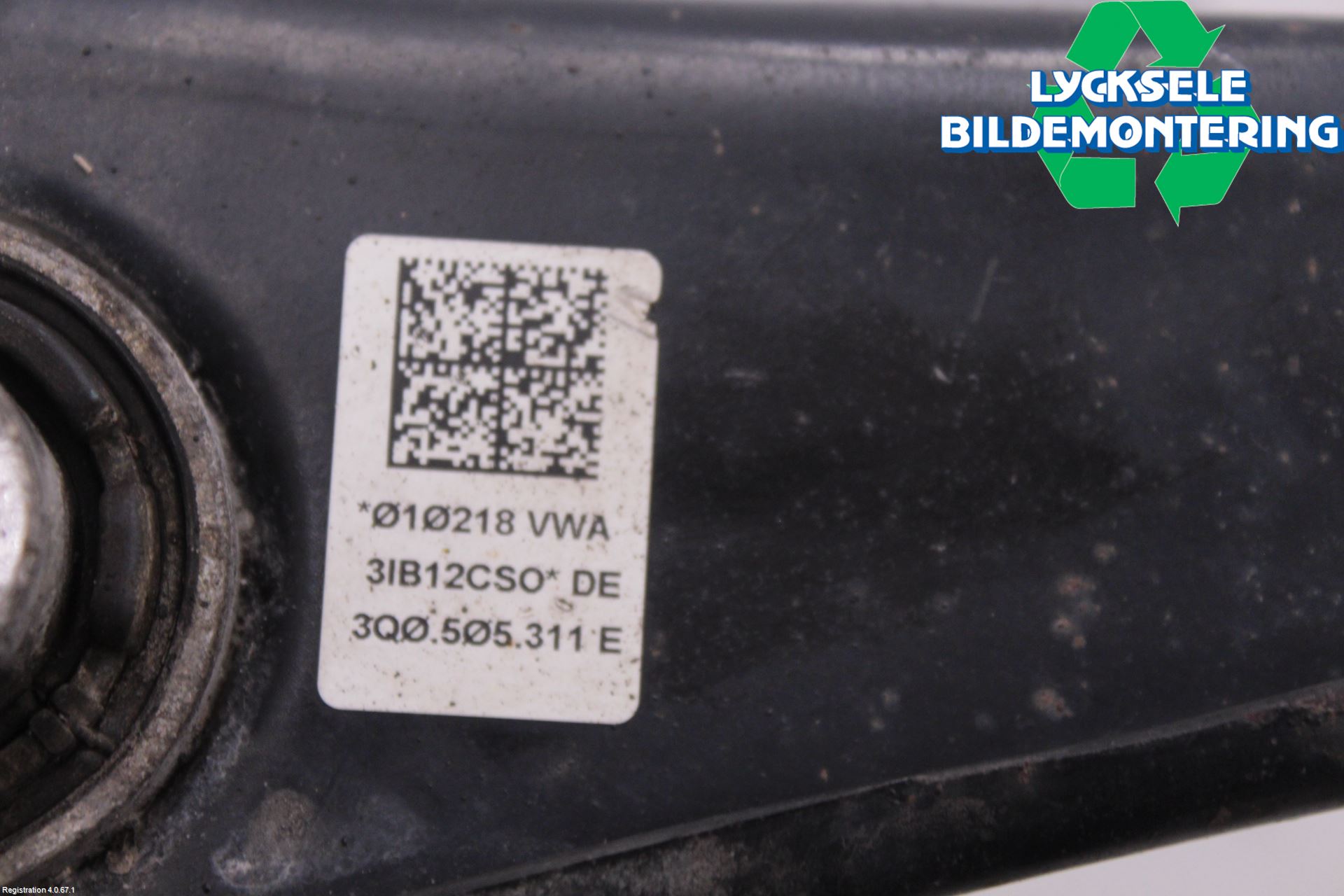 Skoda KODIAQ 17-24 Bärarm Bak Vä-Hö