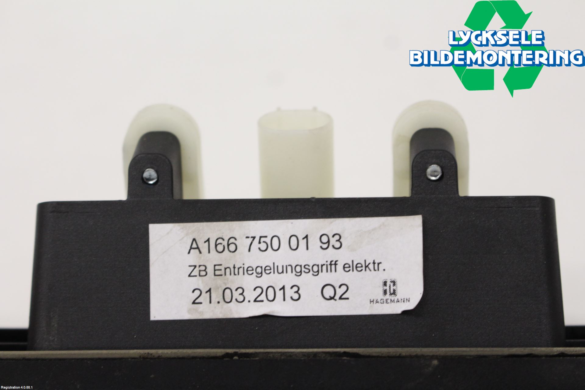 Mercedes-Benz MB GLK-KLASS (X204) 08-16 Bakluckehandtag