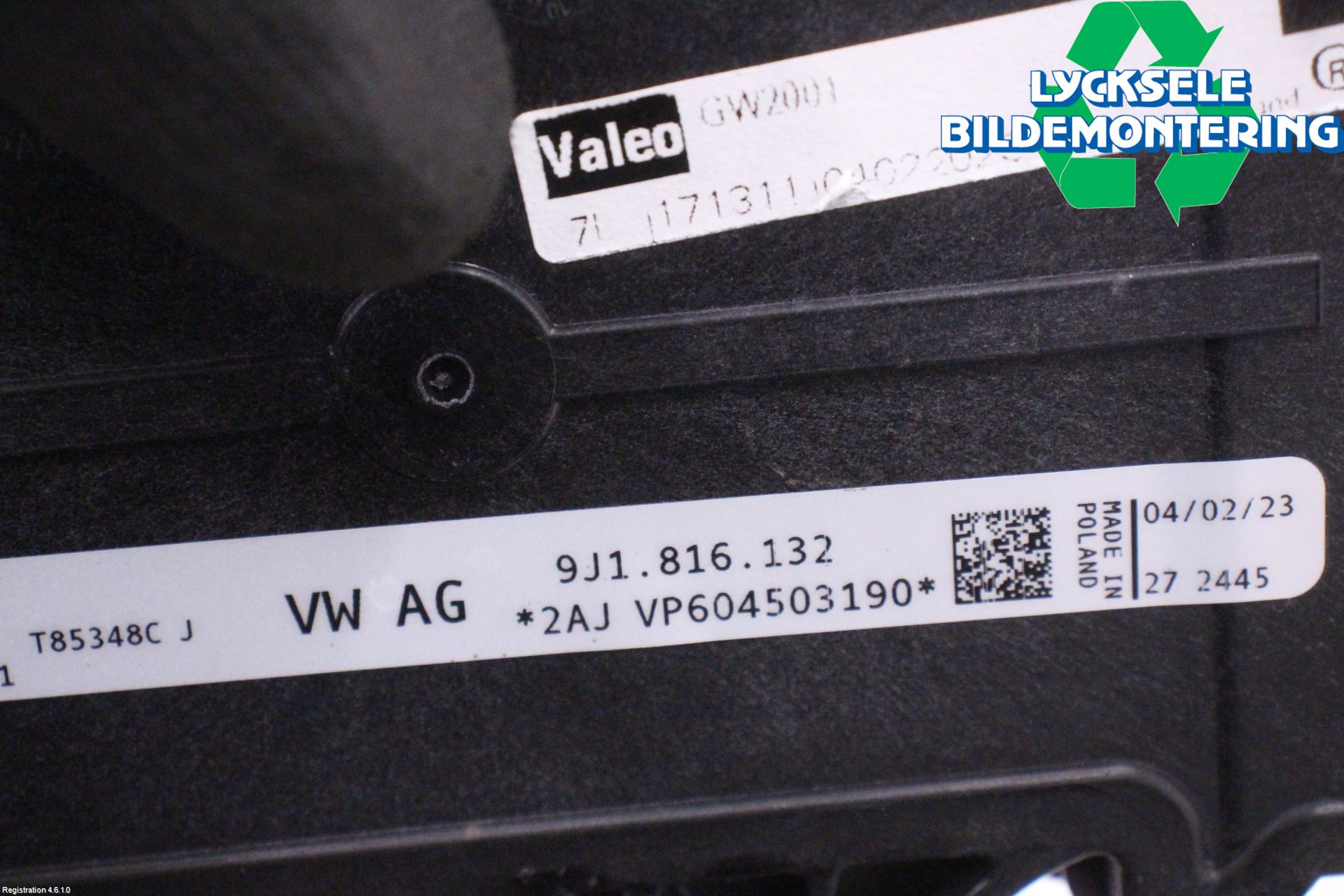 Volkswagen VW ID.4 21- Värmekammare-Växlare