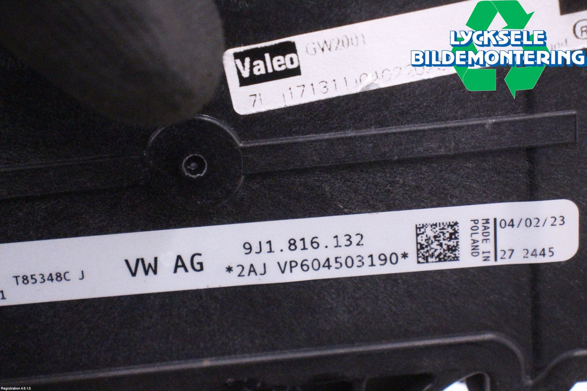 Volkswagen VW ID.4 21- Värmekammare-Växlare