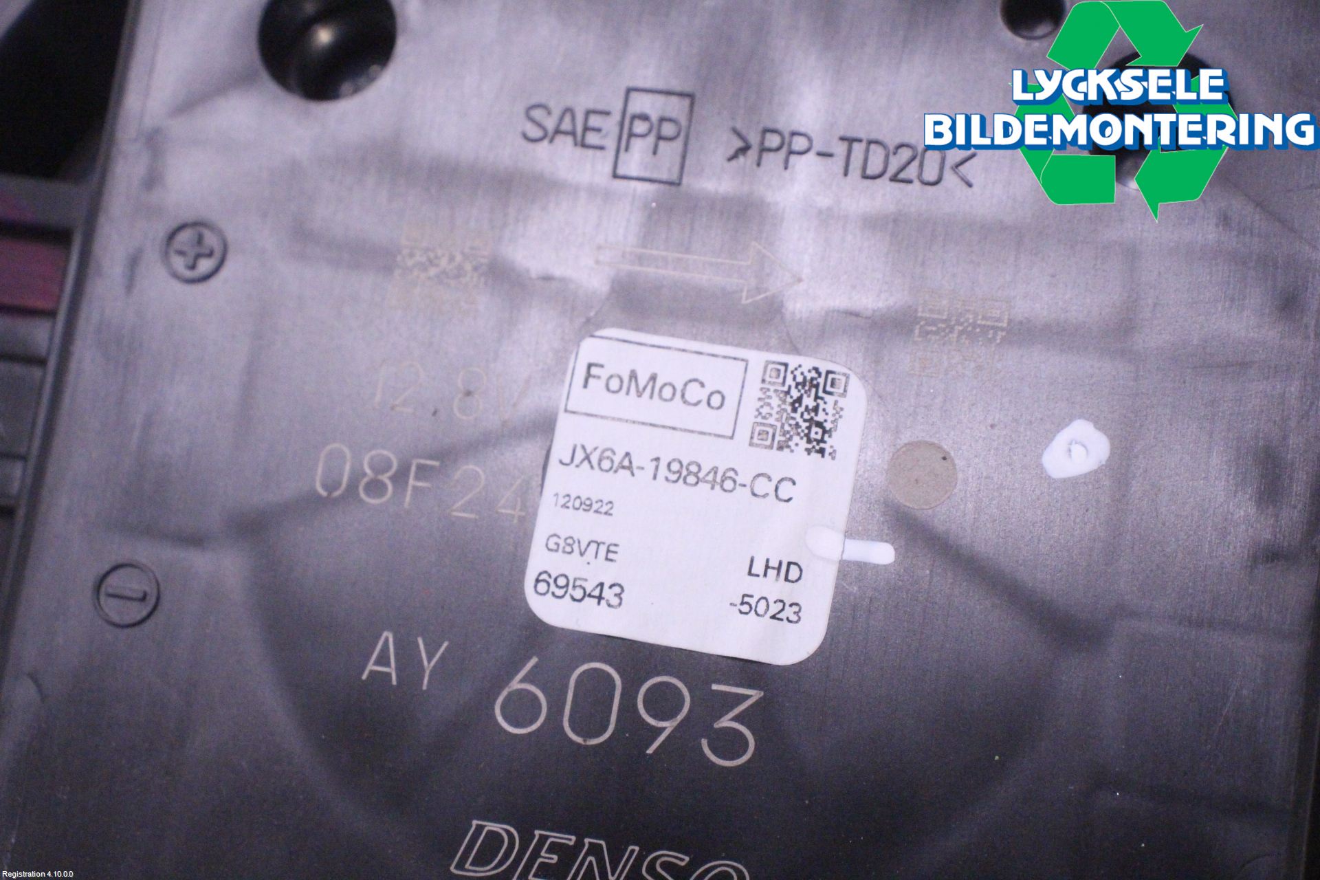 Ford MUSTANG Mach-E 21- Ac Värmefläkt