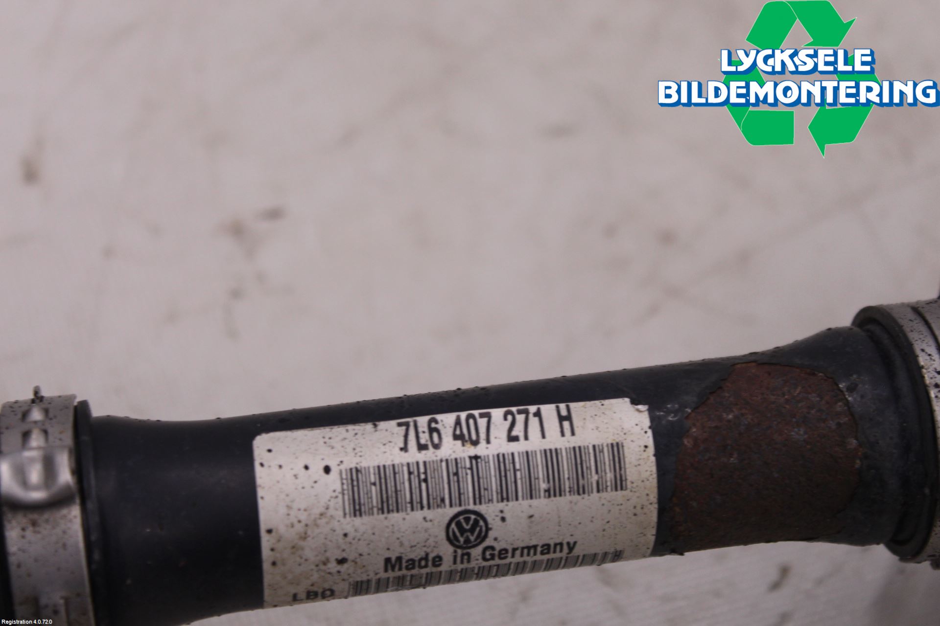 Audi Q7/SQ7 Drivaxel Fram Höger