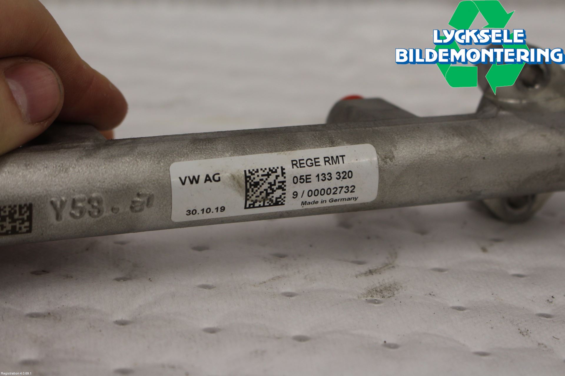 Volkswagen VW GOLF / E-GOLF VII 13-20 Inj. Fuelrail